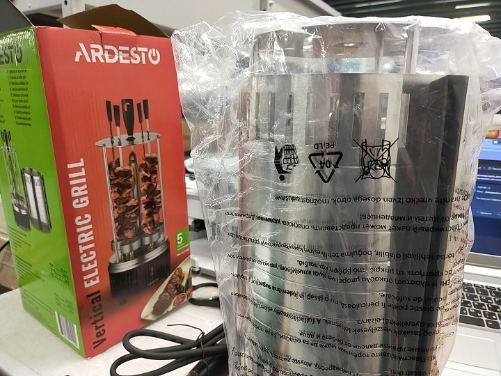 Електрошашличниця ARDESTO VEG-HY1000фото