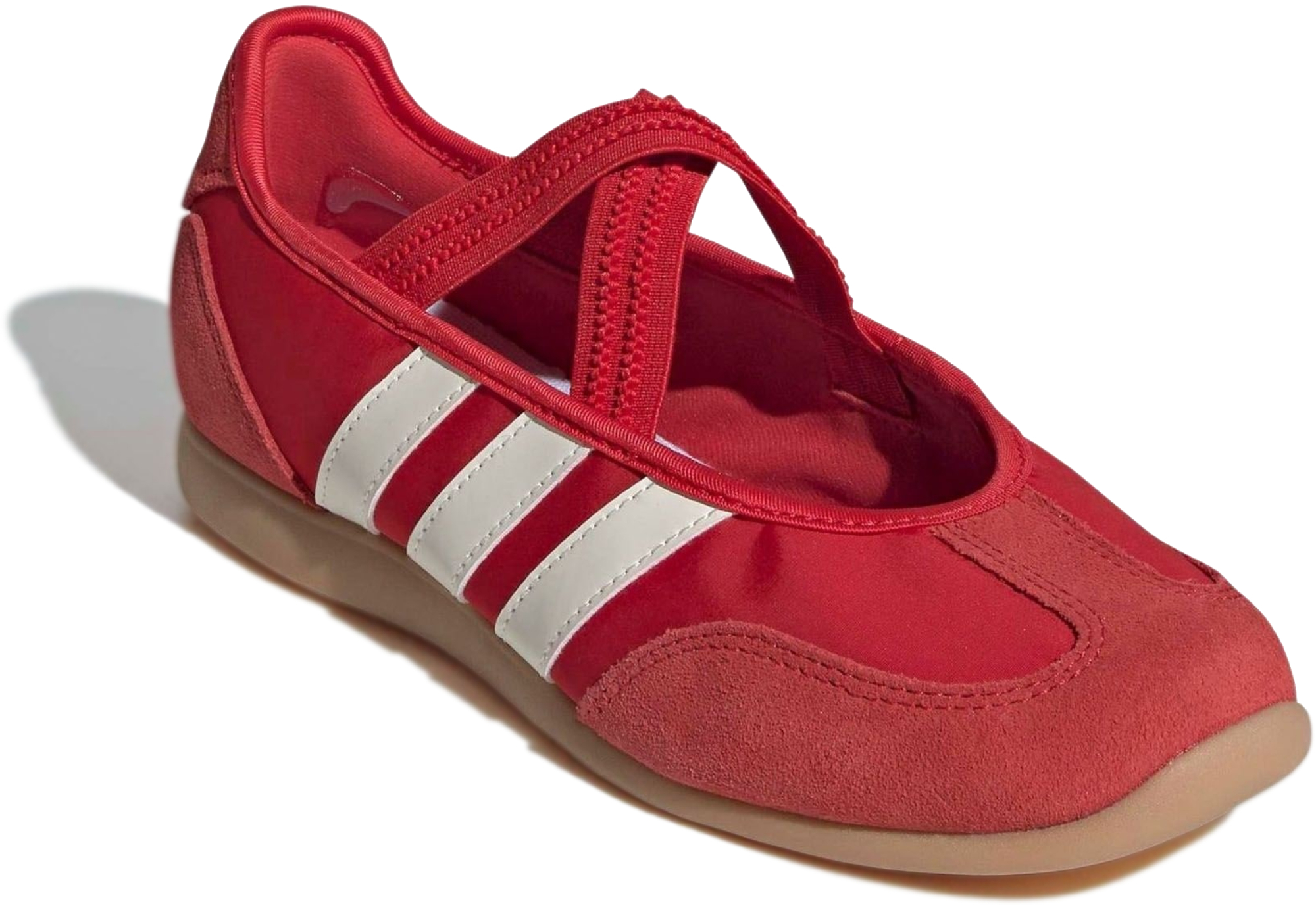 Балетки женские Adidas Barreda Mary Jane HQ7398 40 2/3 (7 UK) красные фото3