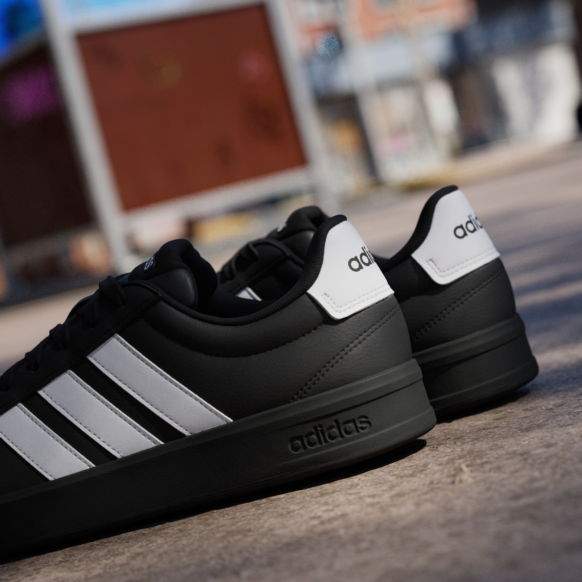 Кеды мужские Adidas Grand Court 3.0 IH1476 46 (11 UK) черные фото7