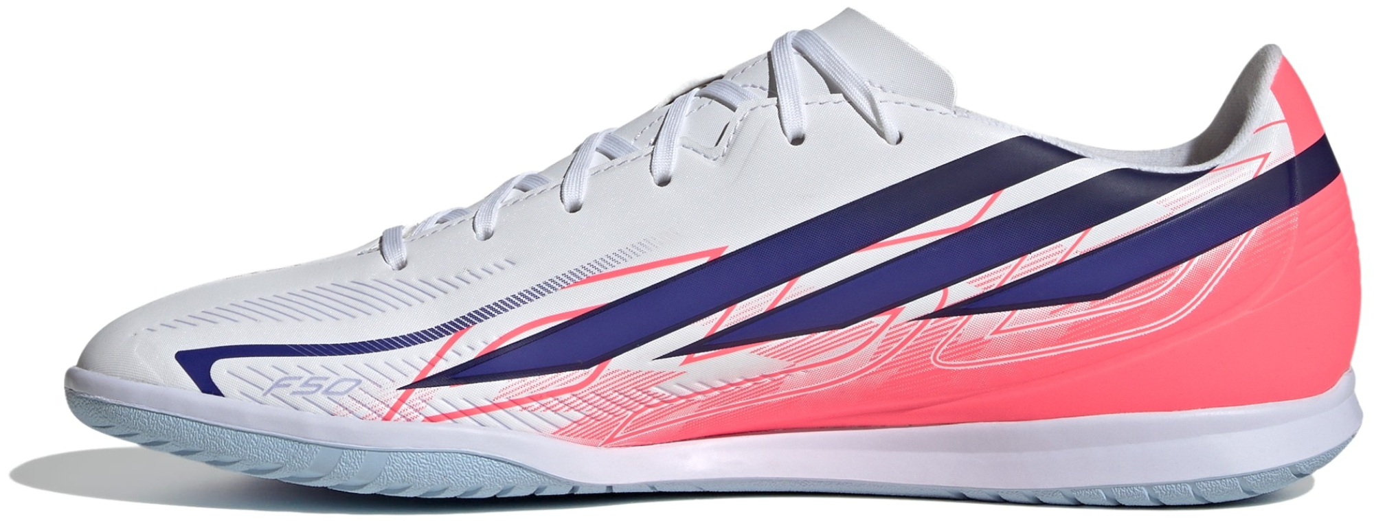 Футзалки Adidas F50 Hyperfast Club IN IH4605 39 1/3 (6 UK) белые фото2