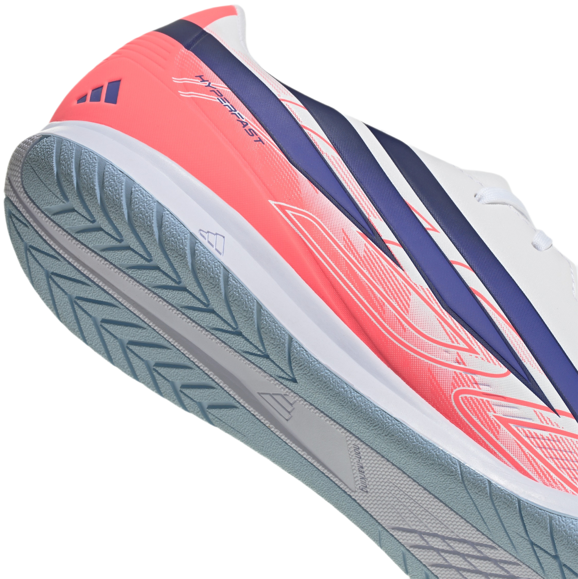 Футзалки Adidas F50 Hyperfast Club IN IH4605 39 1/3 (6 UK) белые фото8