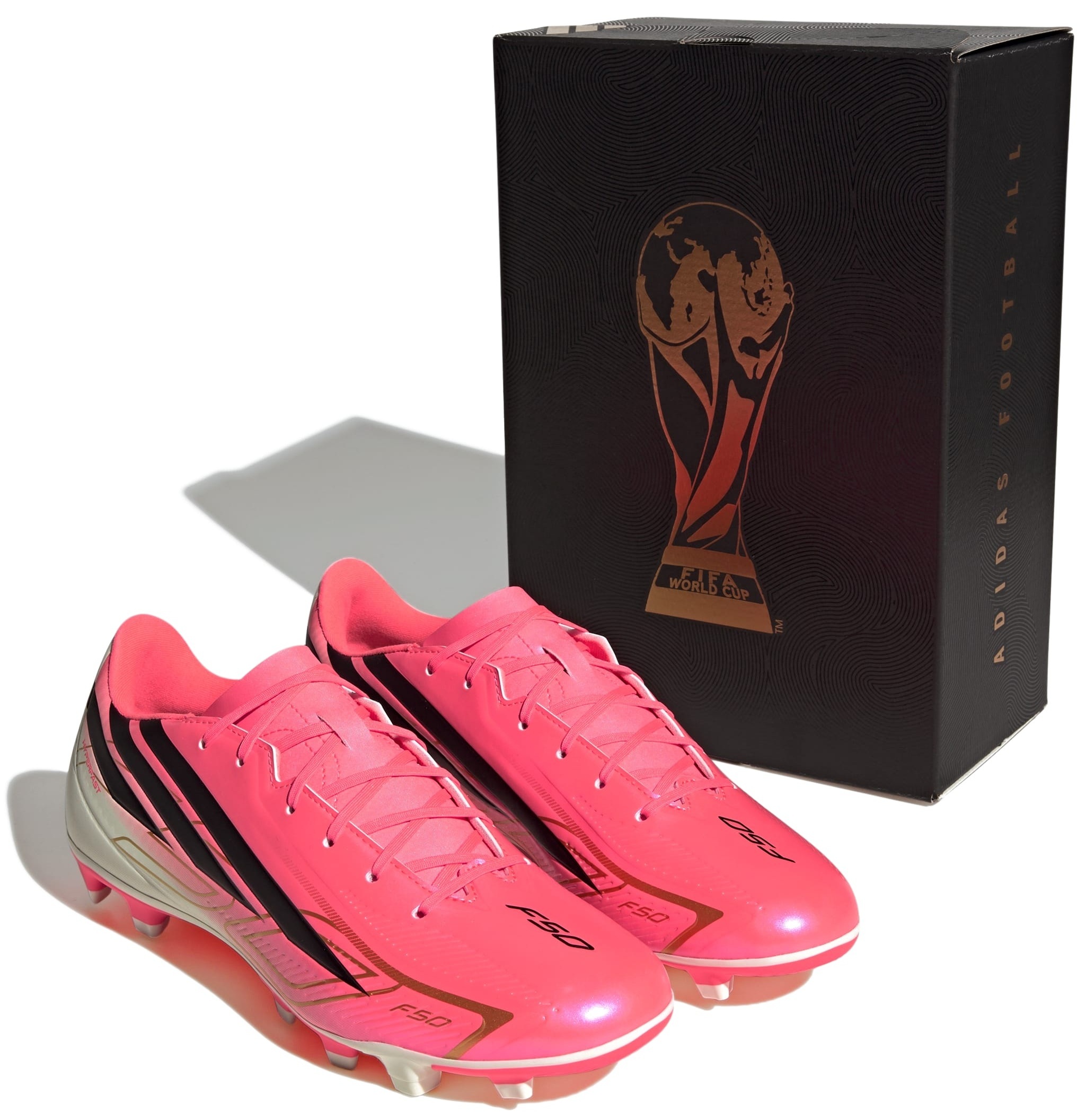 Бутсы Adidas F50 Hyperfast Club Fg/Mg IH9375 40 (6,5 UK) розовые фото9