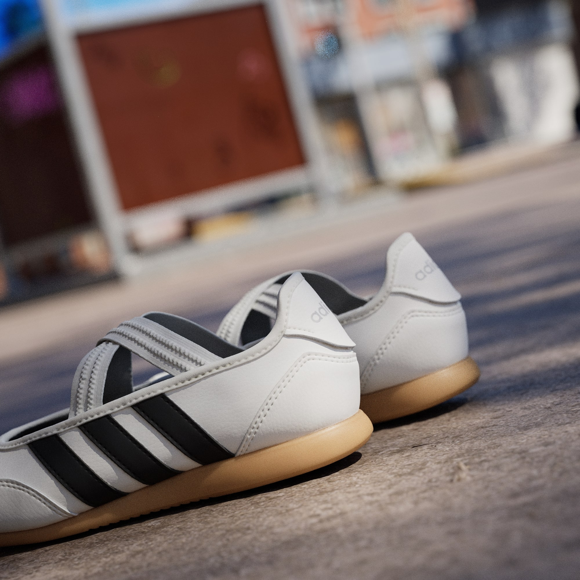 Балетки подростковые Adidas Barreda Mary Jane Junior JP6736 38 (5 UK) черные фото16
