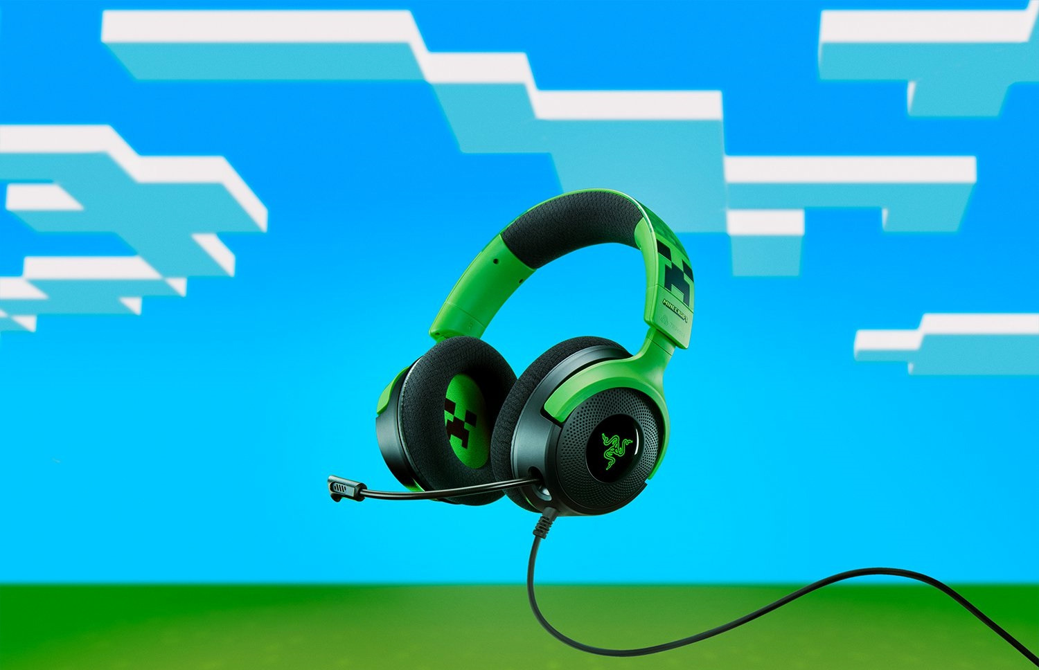 Игровая гарнитура Razer Kraken V4 X Minecraft Edition (RZ04-05180200-R3M1) фото7