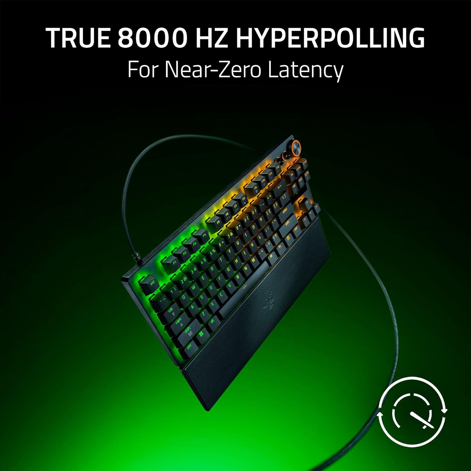 Игровая клавиатура Razer Huntsman V3 Pro TKL Analog Optical Switch Gen-2 (RZ03-05520100-R3M1) фото 