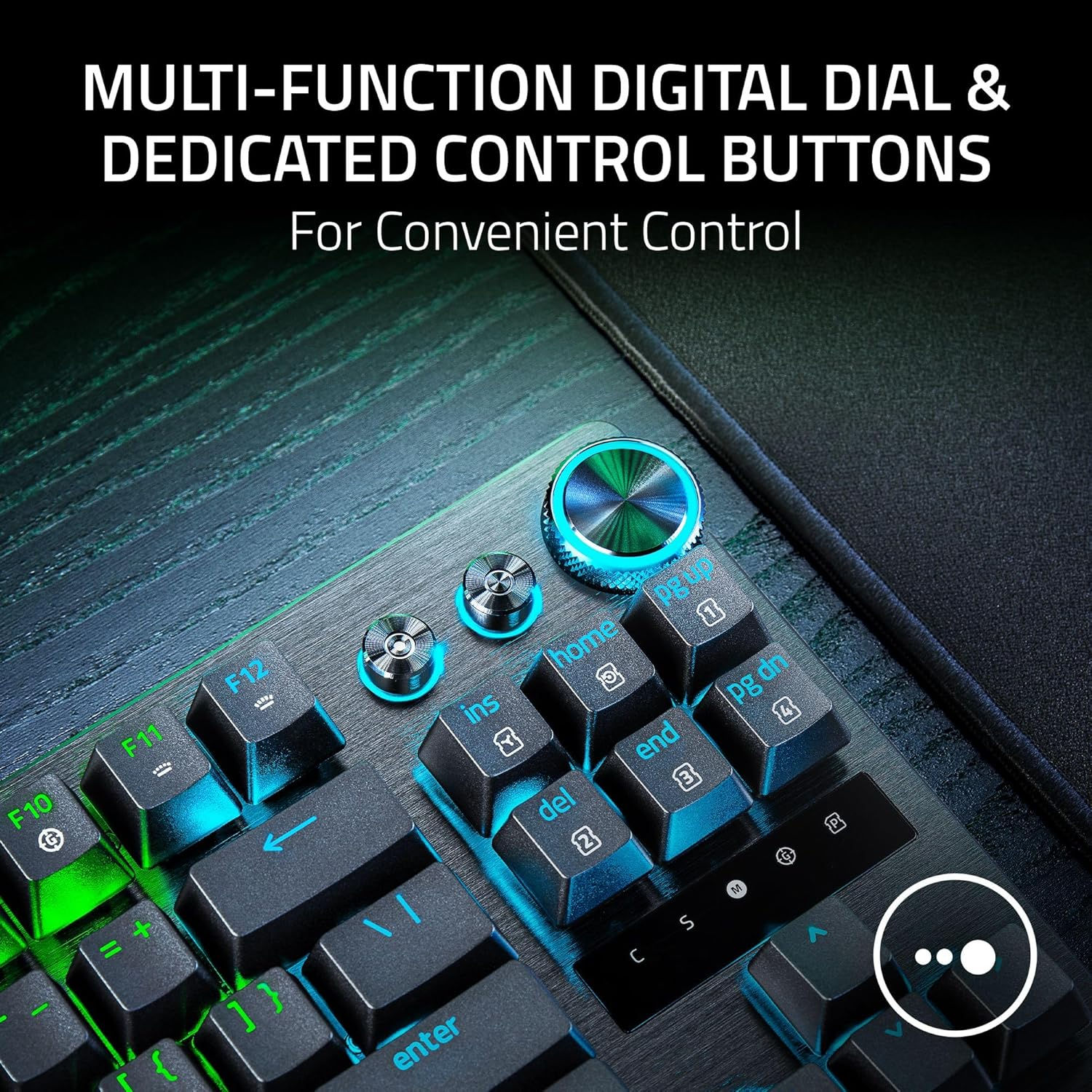 Игровая клавиатура Razer Huntsman V3 Pro TKL Analog Optical Switch Gen-2 (RZ03-05520100-R3M1) фото 
