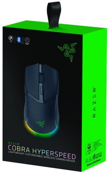 Ігрова миша Razer Cobra Hyperspeed Black (RZ01-05570100-R3G1)фото