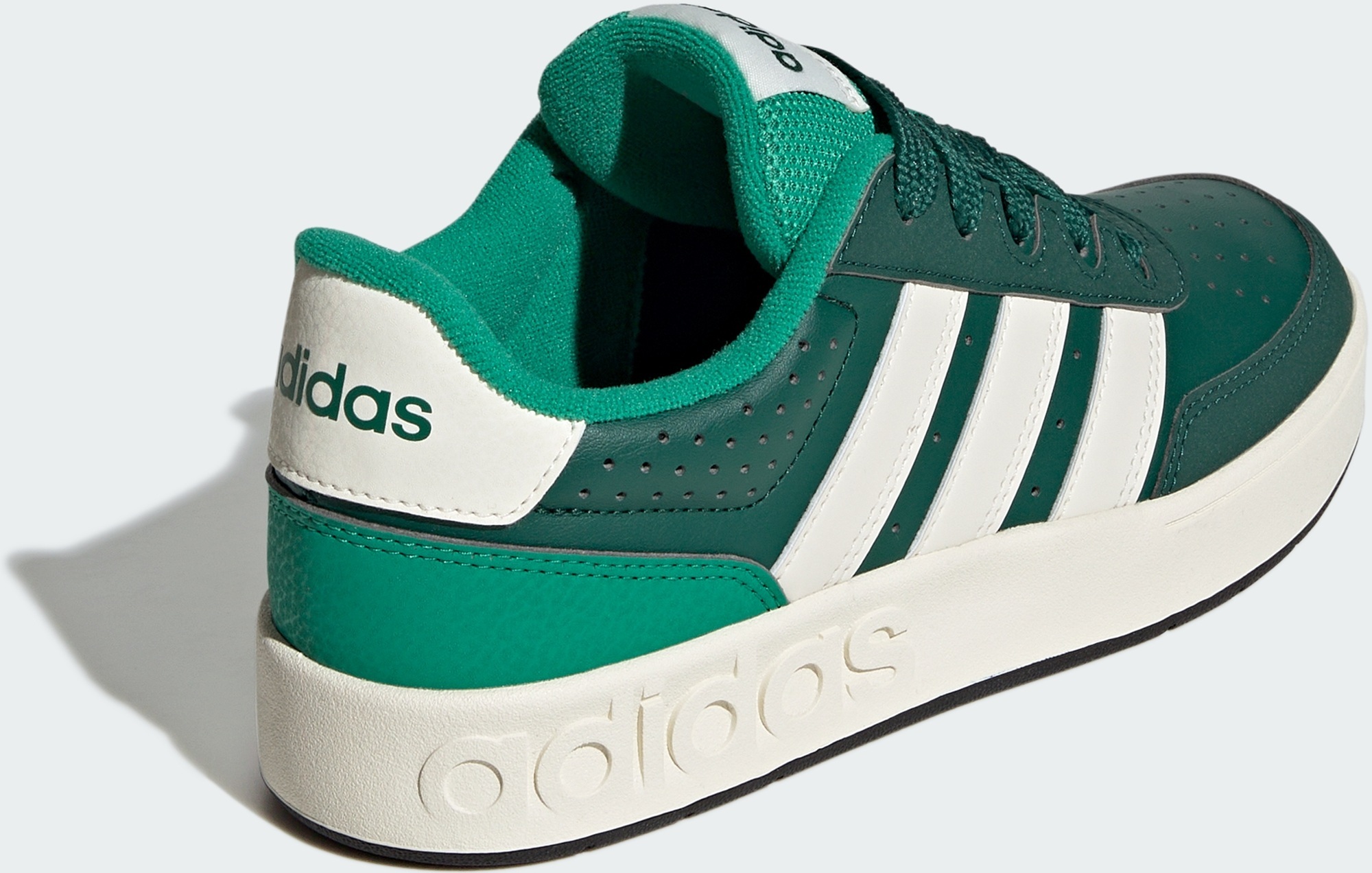 Кеды подростковые Adidas Breakbase Junior KI1967 40 (6,5 UK) зеленые фото4
