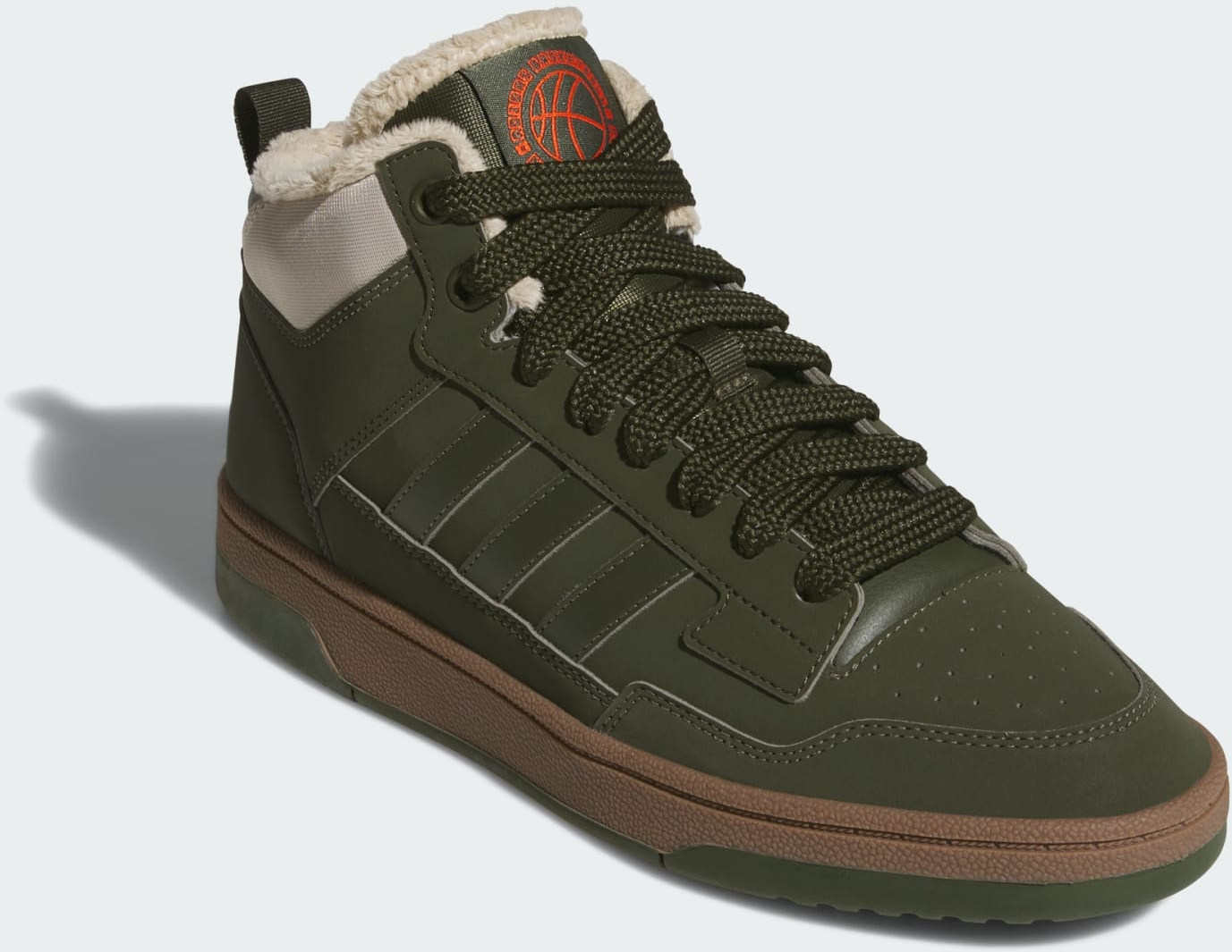 Ботинки Adidas Rapid Court Mid Winterized KI3908 40 (6,5 UK) хаки фото3