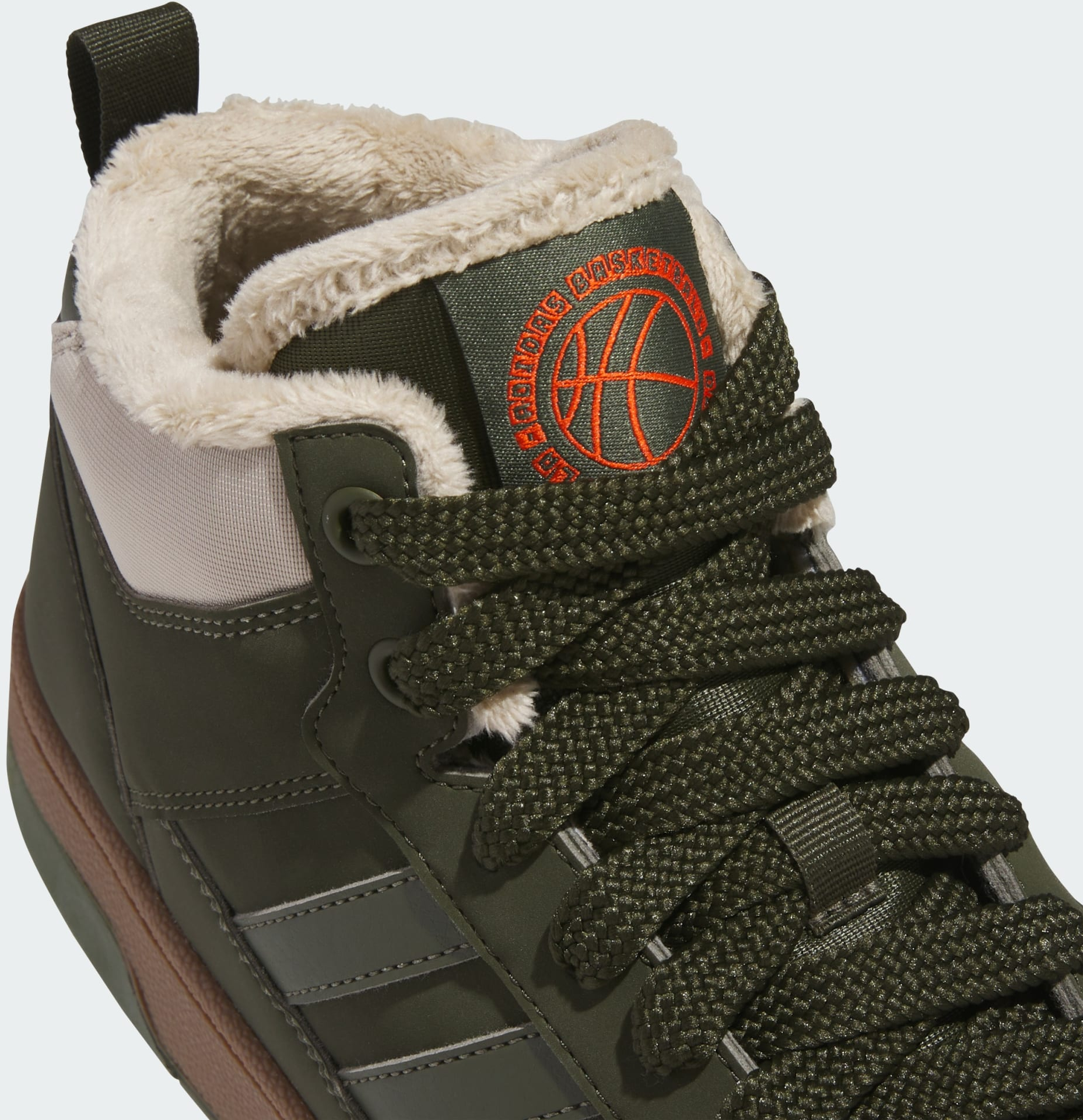 Ботинки Adidas Rapid Court Mid Winterized KI3908 40 (6,5 UK) хаки фото7