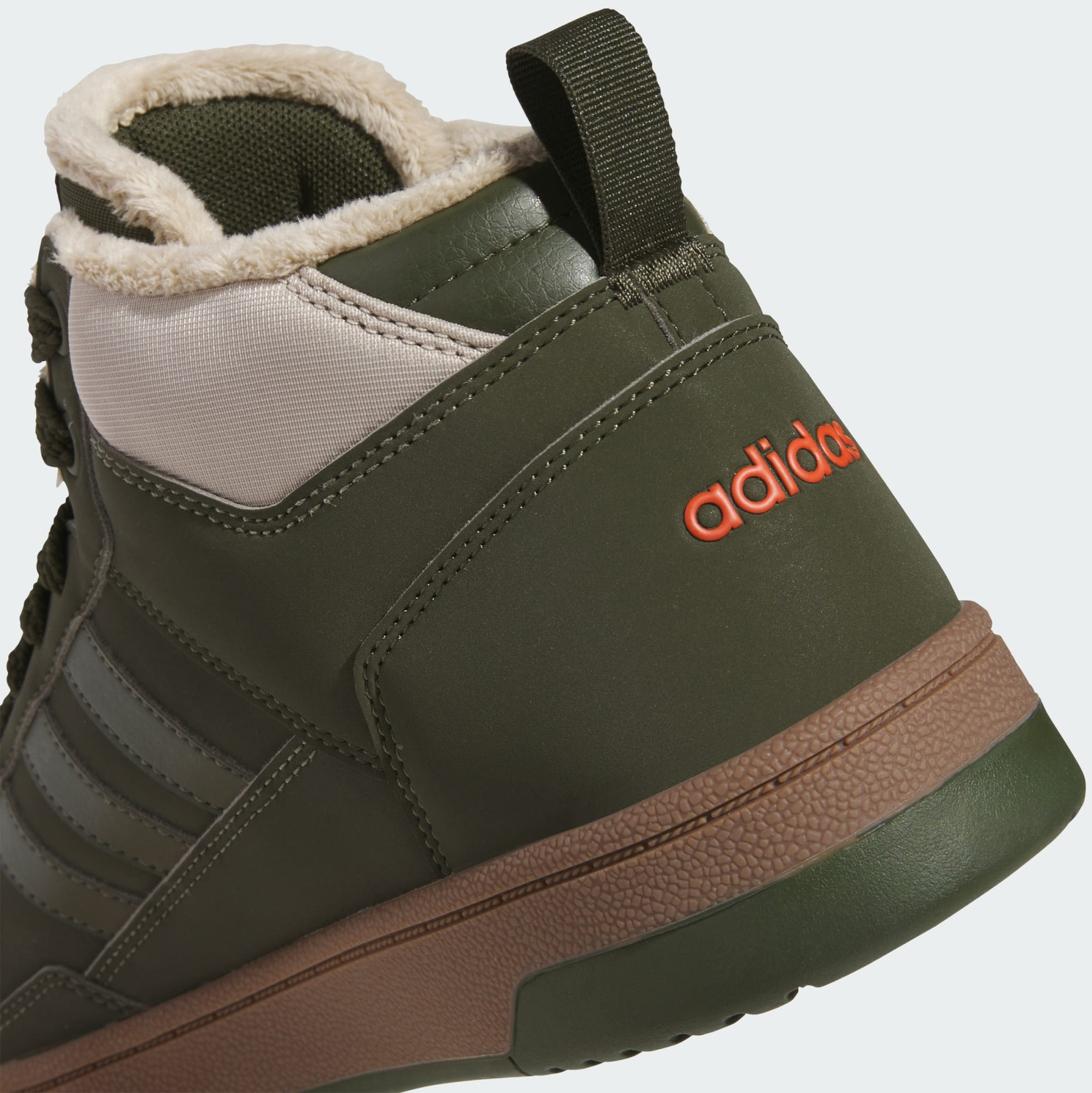 Ботинки Adidas Rapid Court Mid Winterized KI3908 43 1/3 (9 UK) хаки фото8