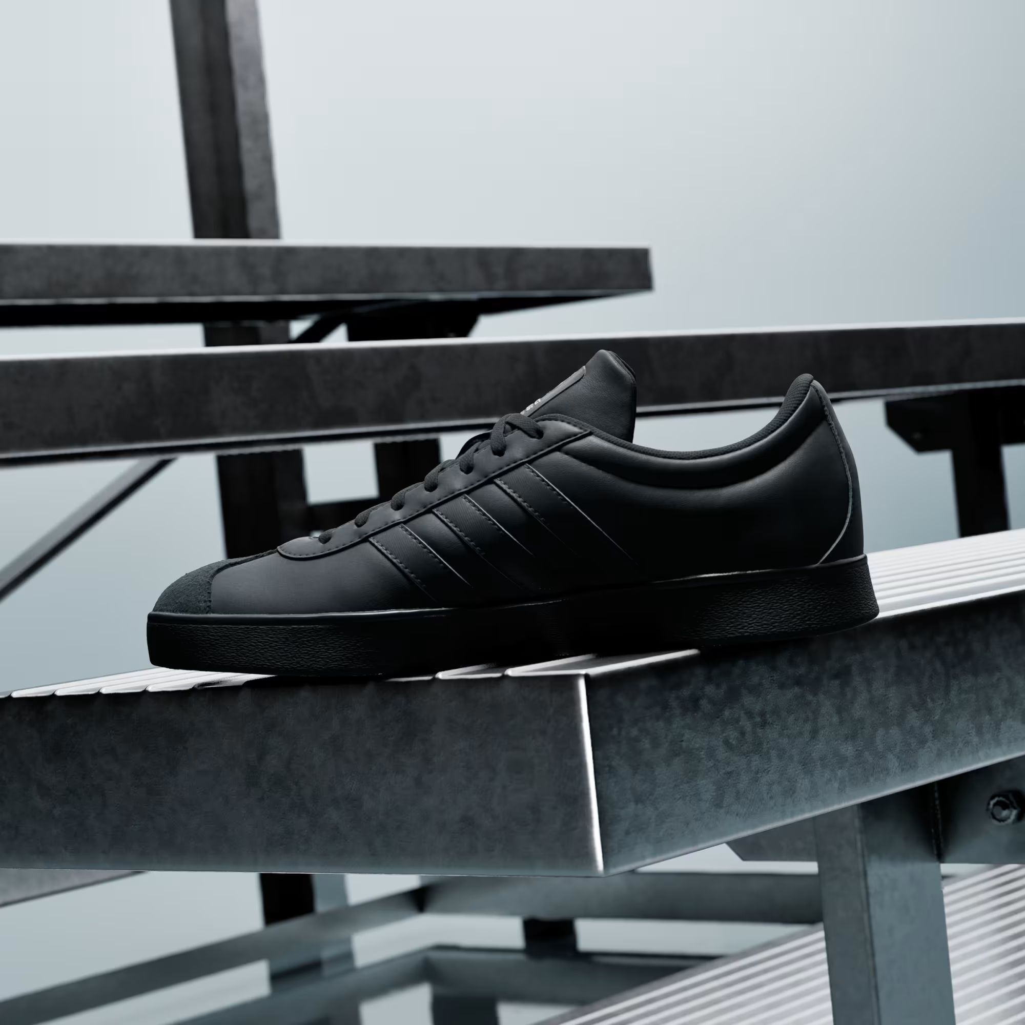 Кеды Adidas Vl Court Mer KI6079 39 1/3 (6 UK) черные фото3