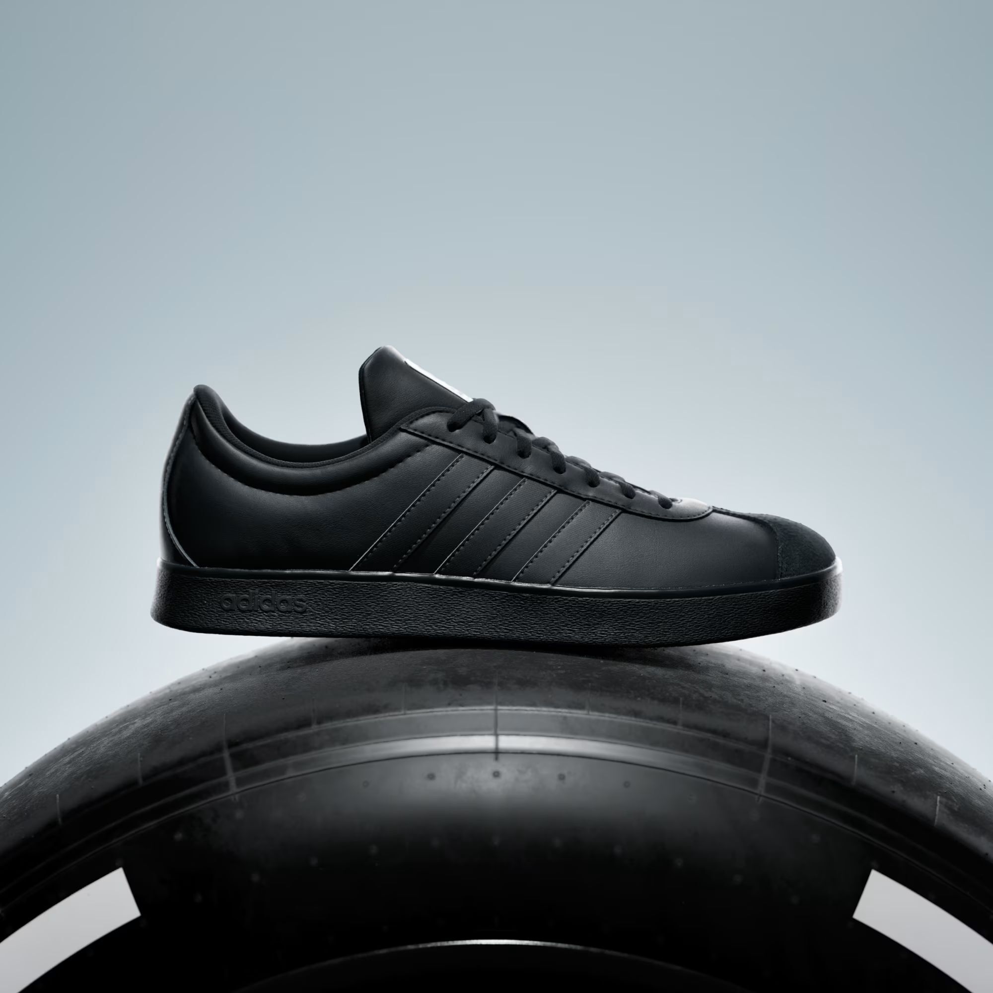 Кеды Adidas Vl Court Mer KI6079 39 1/3 (6 UK) черные фото2