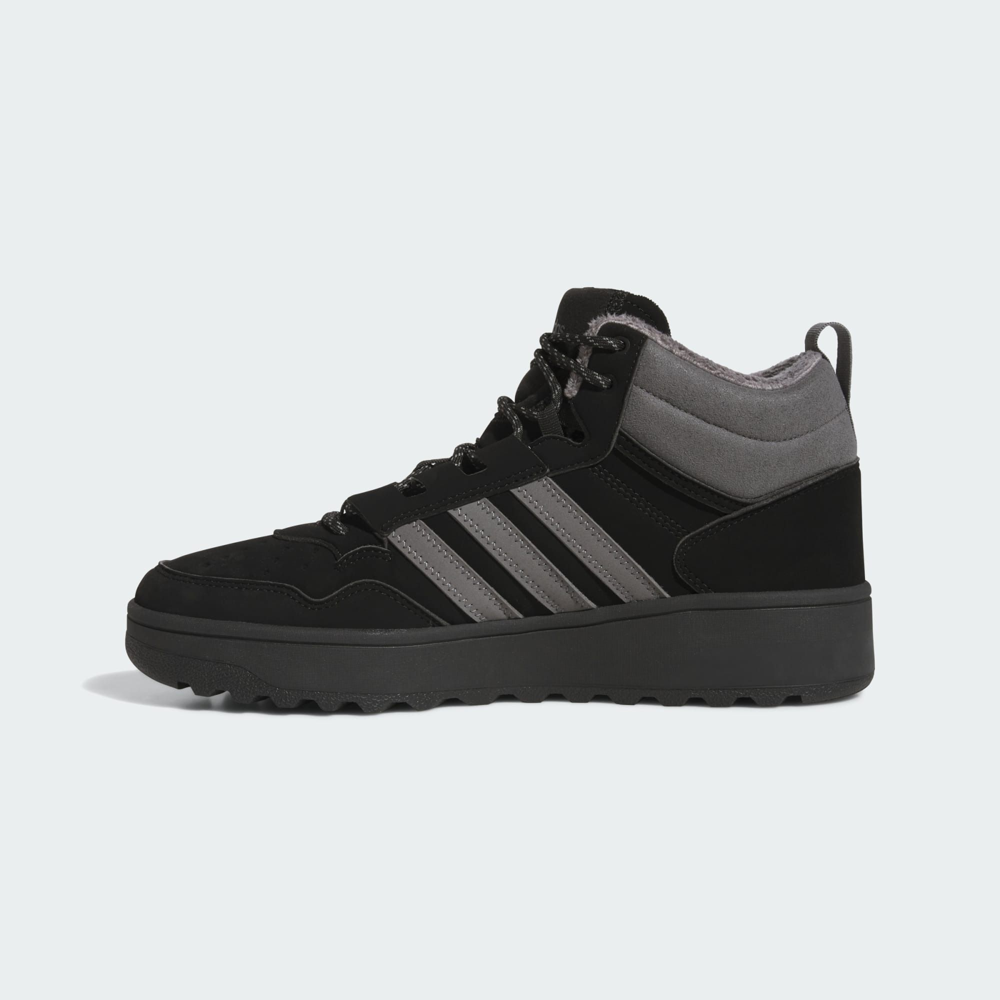 Ботинки Adidas Hoops 4.0 Mid Winterized KI6374 42 (8 UK) черные фото3