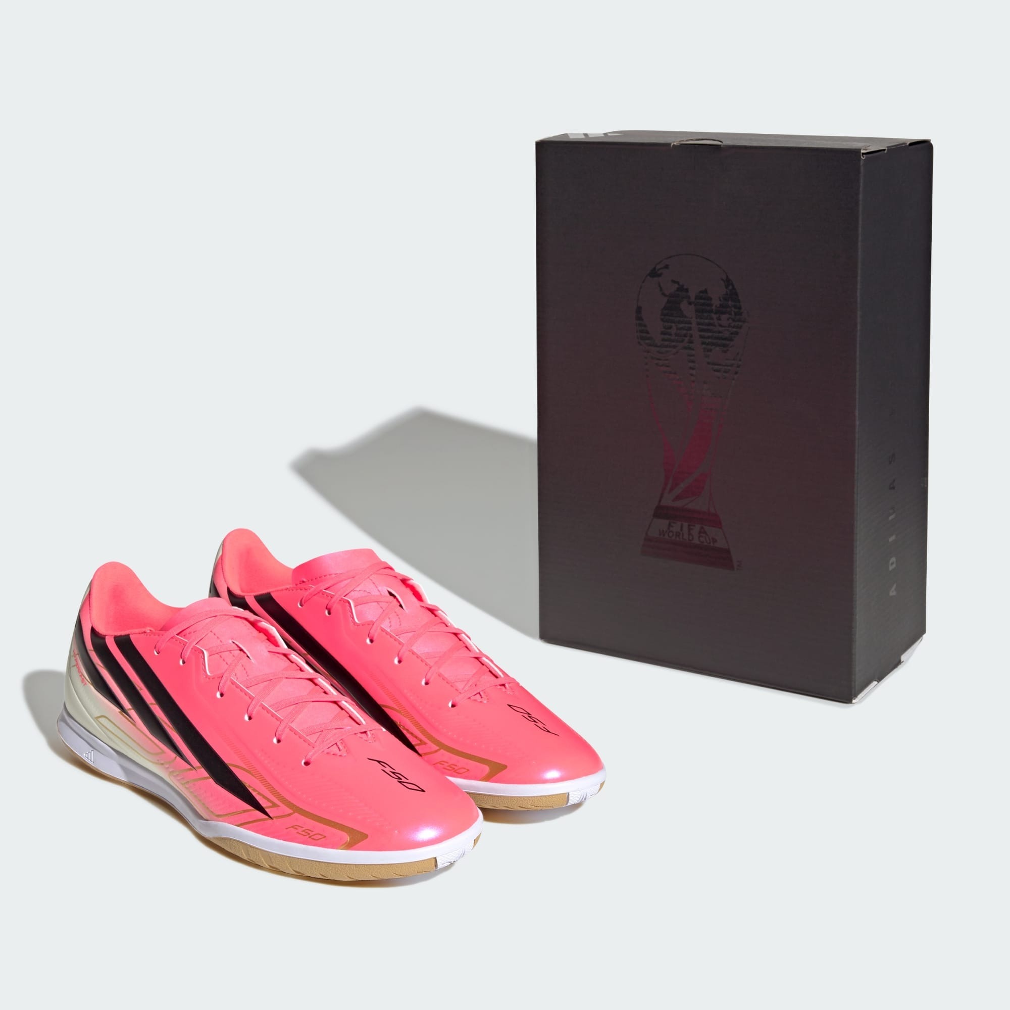 Футзалки Adidas F50 Hyperfast Club In KJ3411 39 1/3 (6 UK) розовые фото9