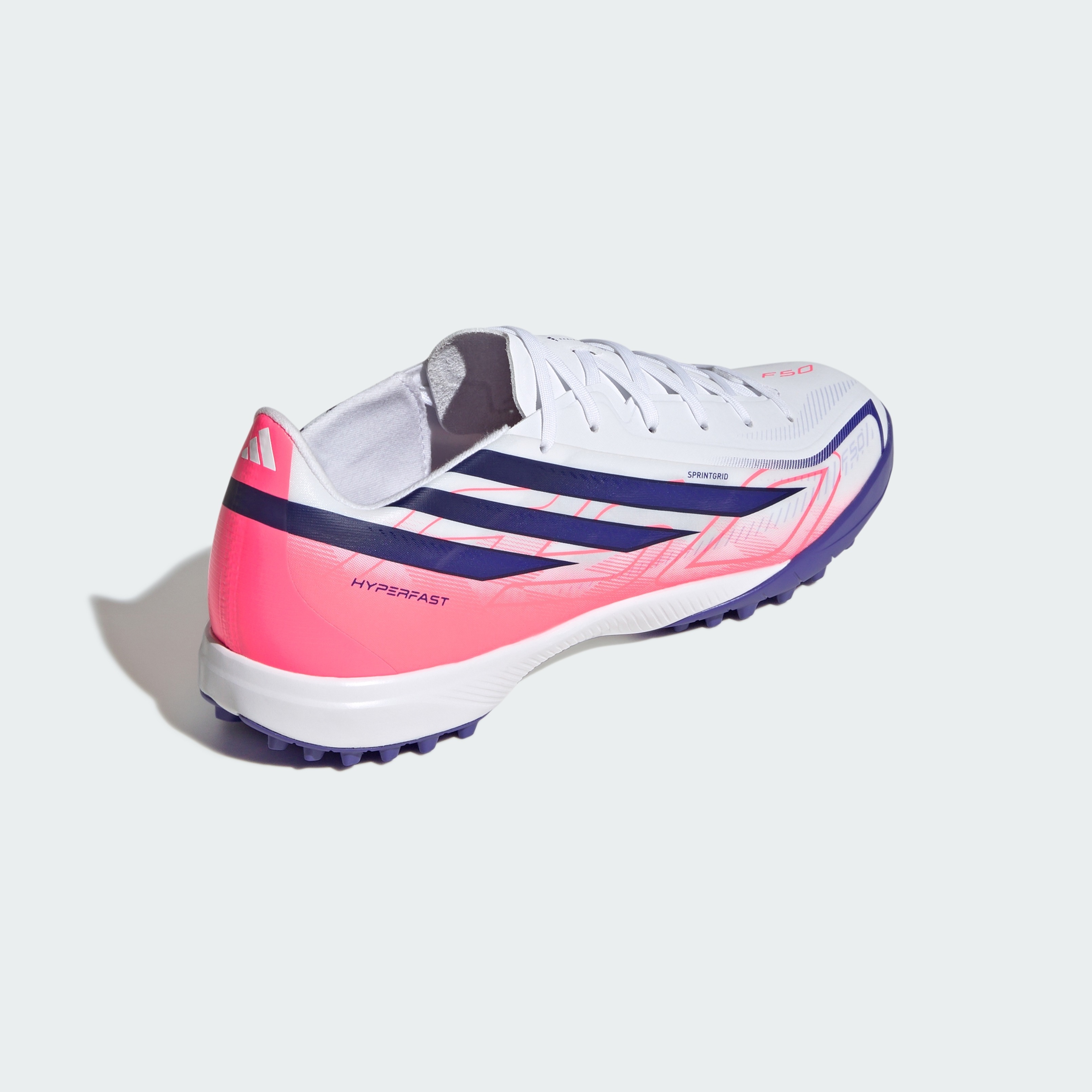 Сороконіжки Adidas F50 Hyperfast League Tf KJ3434 42 (8 UK) білі фото4