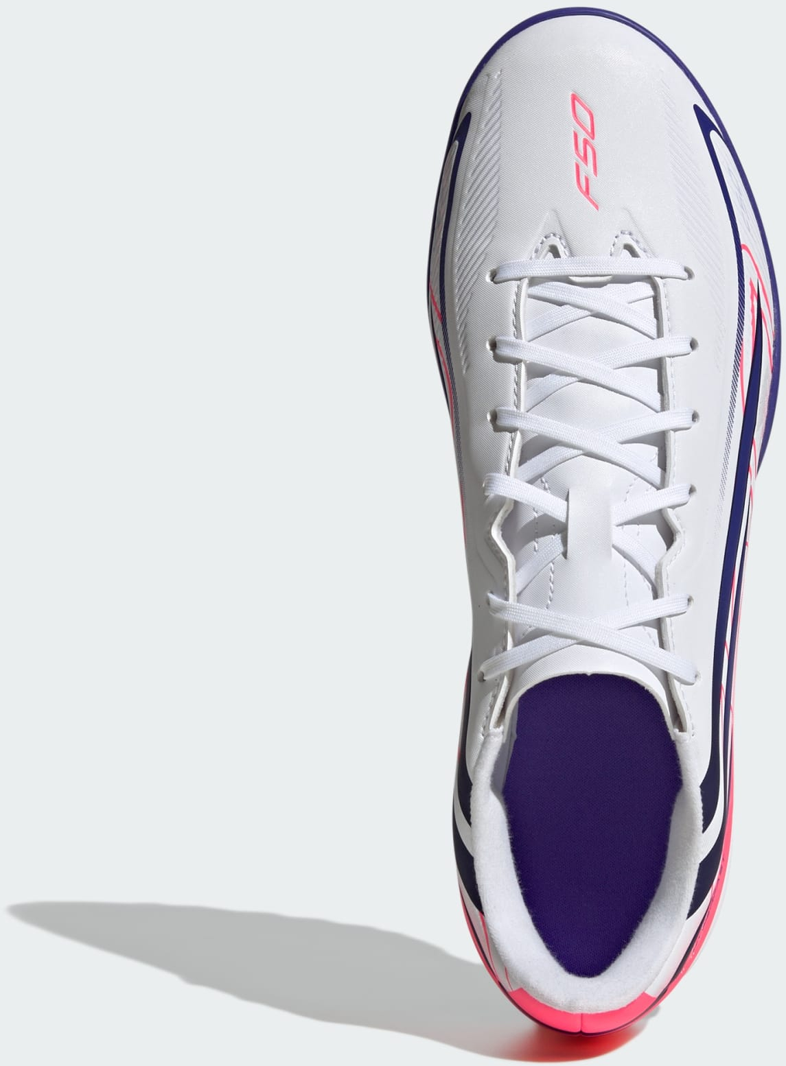 Сороконожки Adidas F50 Hyperfast Club Tf KJ3409 40 (6,5 UK) белые фото5