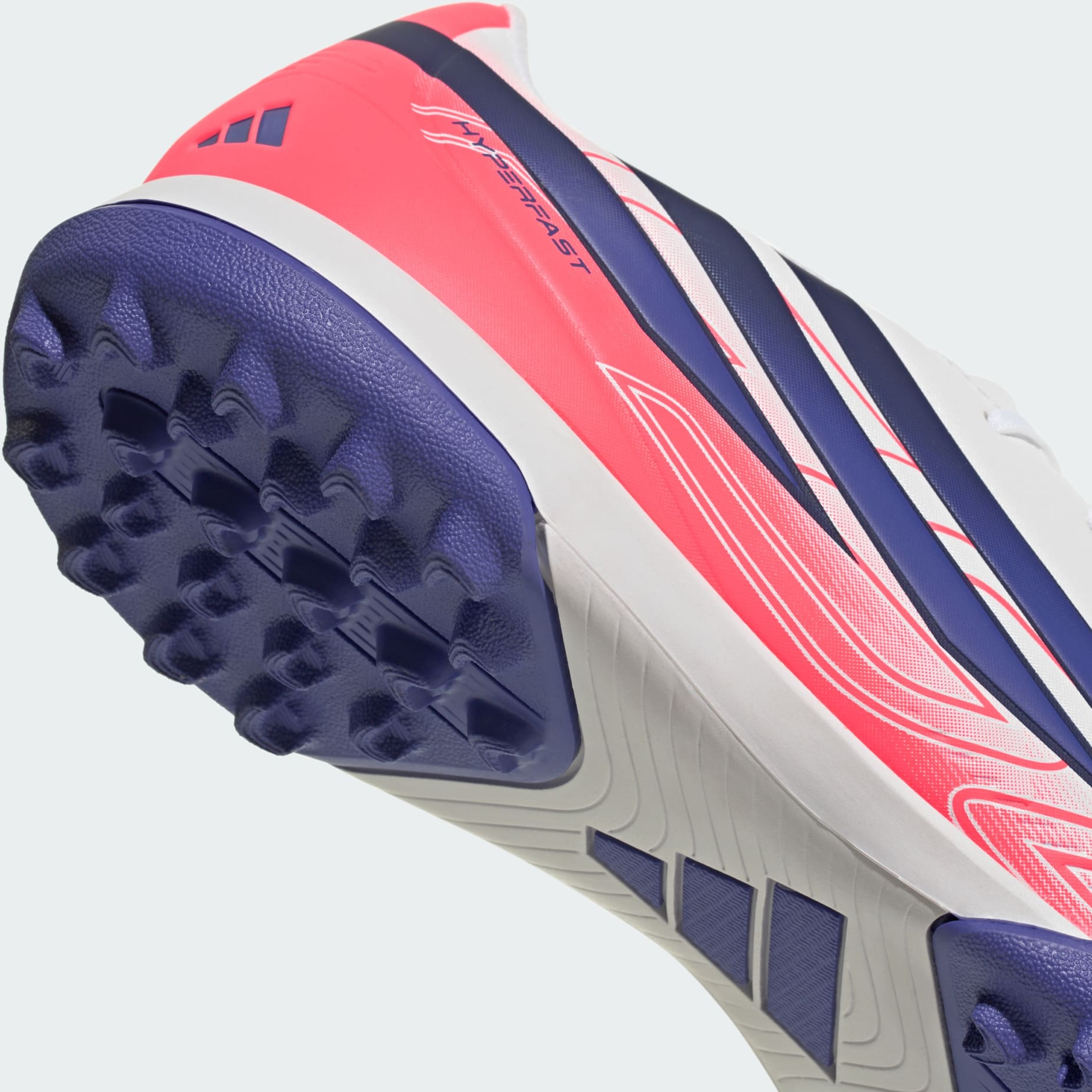 Сороконожки Adidas F50 Hyperfast Club Tf KJ3409 46 (11 UK) белые фото8