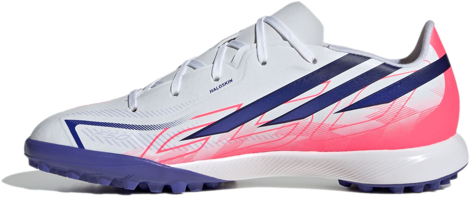 Сороконожки детские Adidas F50 Hyperfast League Tf J KK1321 36 2/3 (4 UK) белые фото2