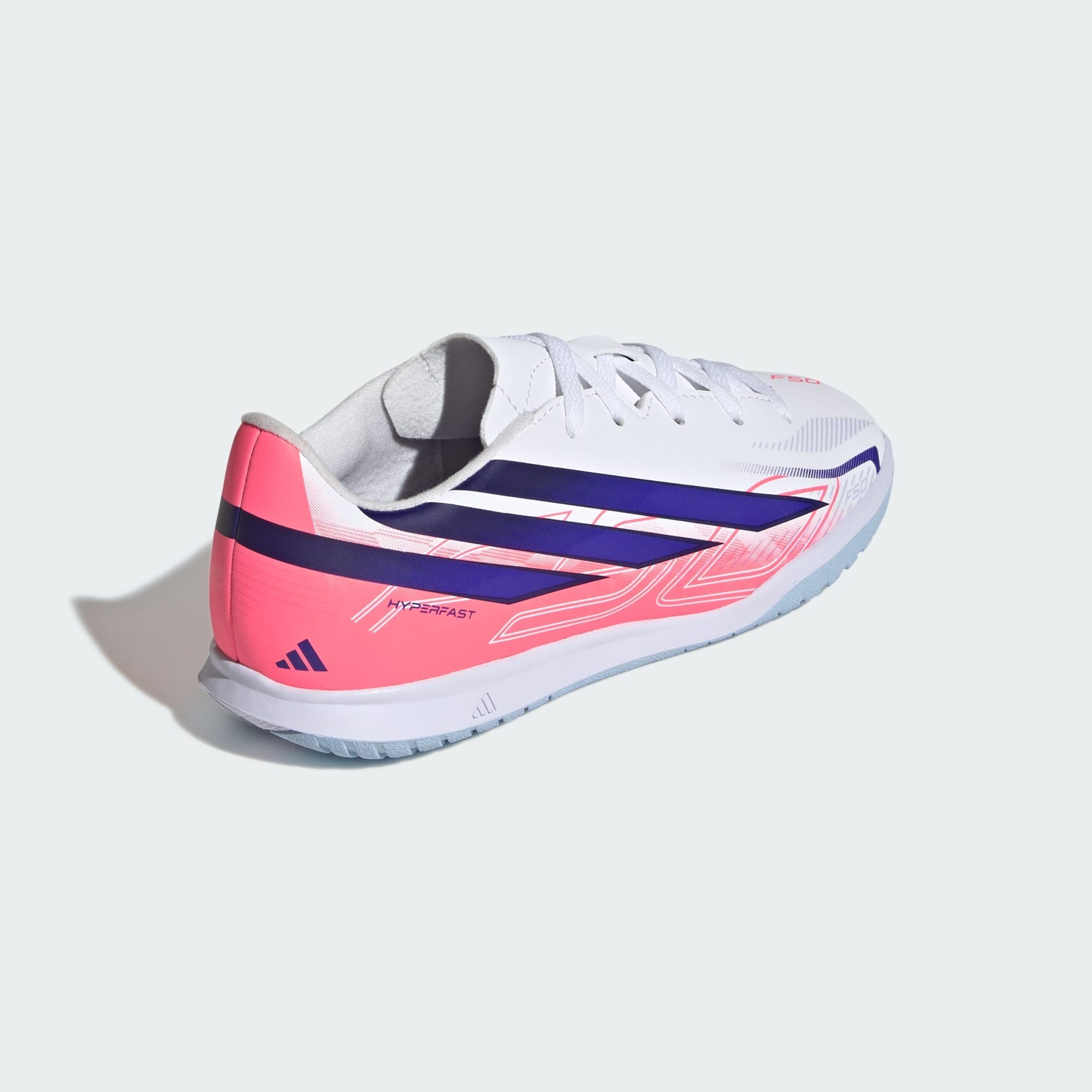 Футзалки детские Adidas F50 Hyperfast Club In J KK1341 33 (1 UK) белые фото4