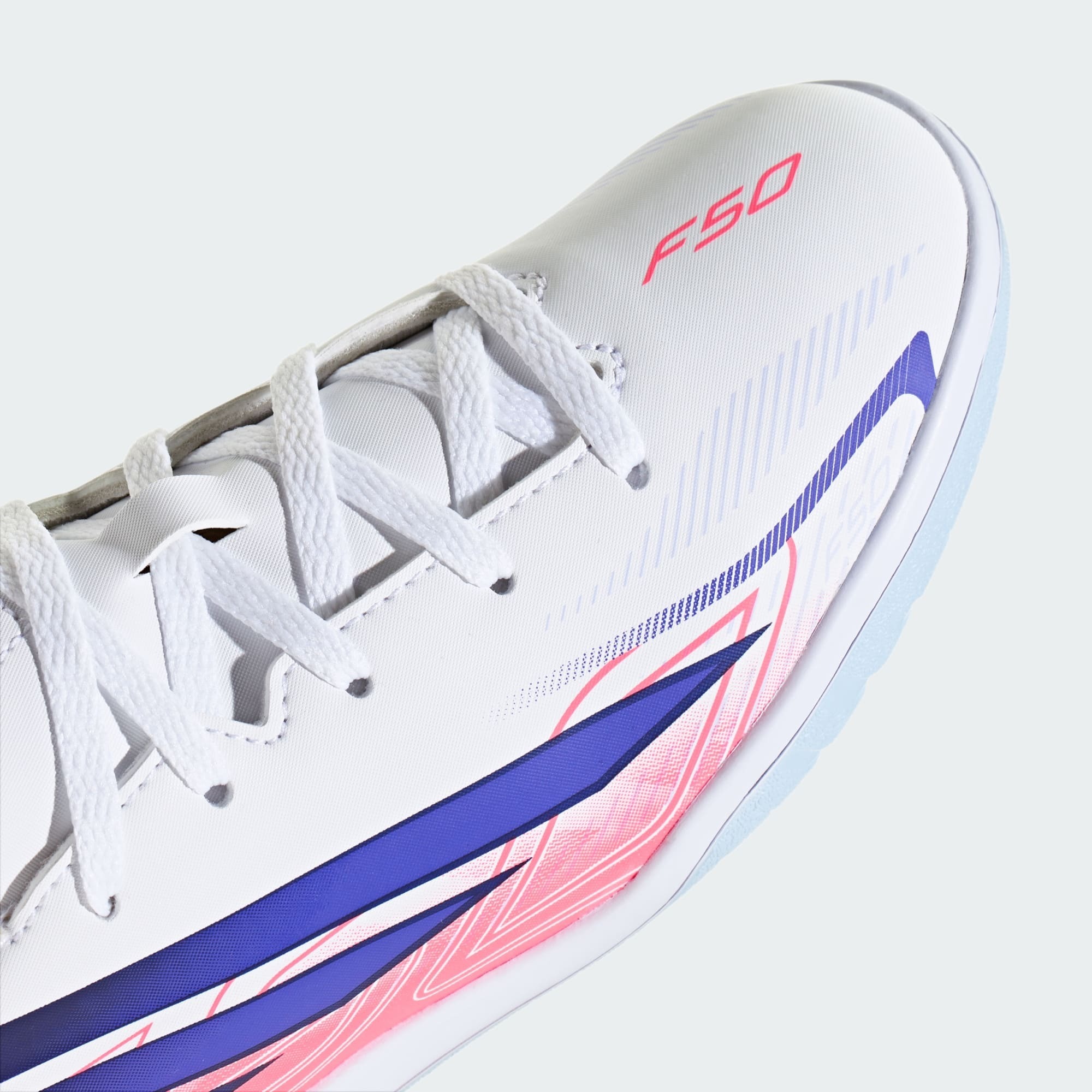 Футзалки детские Adidas F50 Hyperfast Club In J KK1341 33 (1 UK) белые фото8