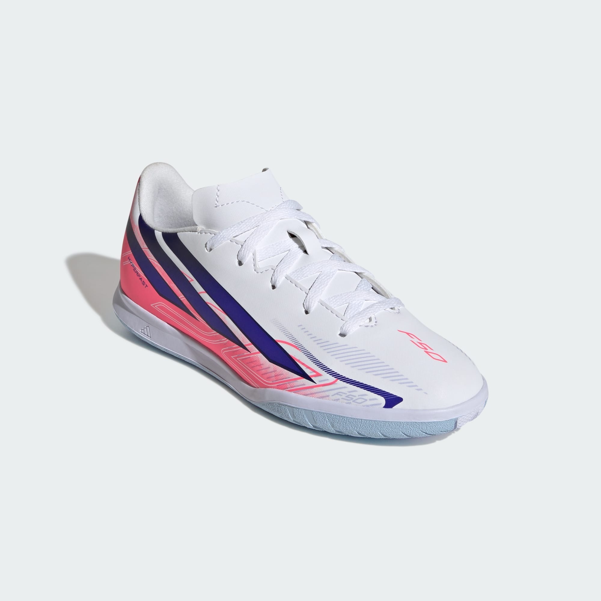 Футзалки детские Adidas F50 Hyperfast Club In J KK1341 35 (2,5 UK) серые фото3