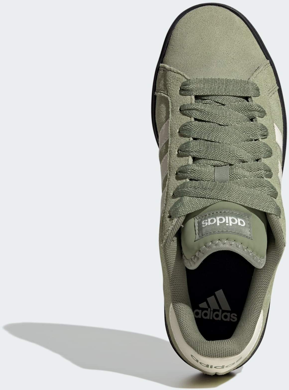 Кеды мужские Adidas Grand Court Base 00S KK4784 46 (11 UK) хаки фото5