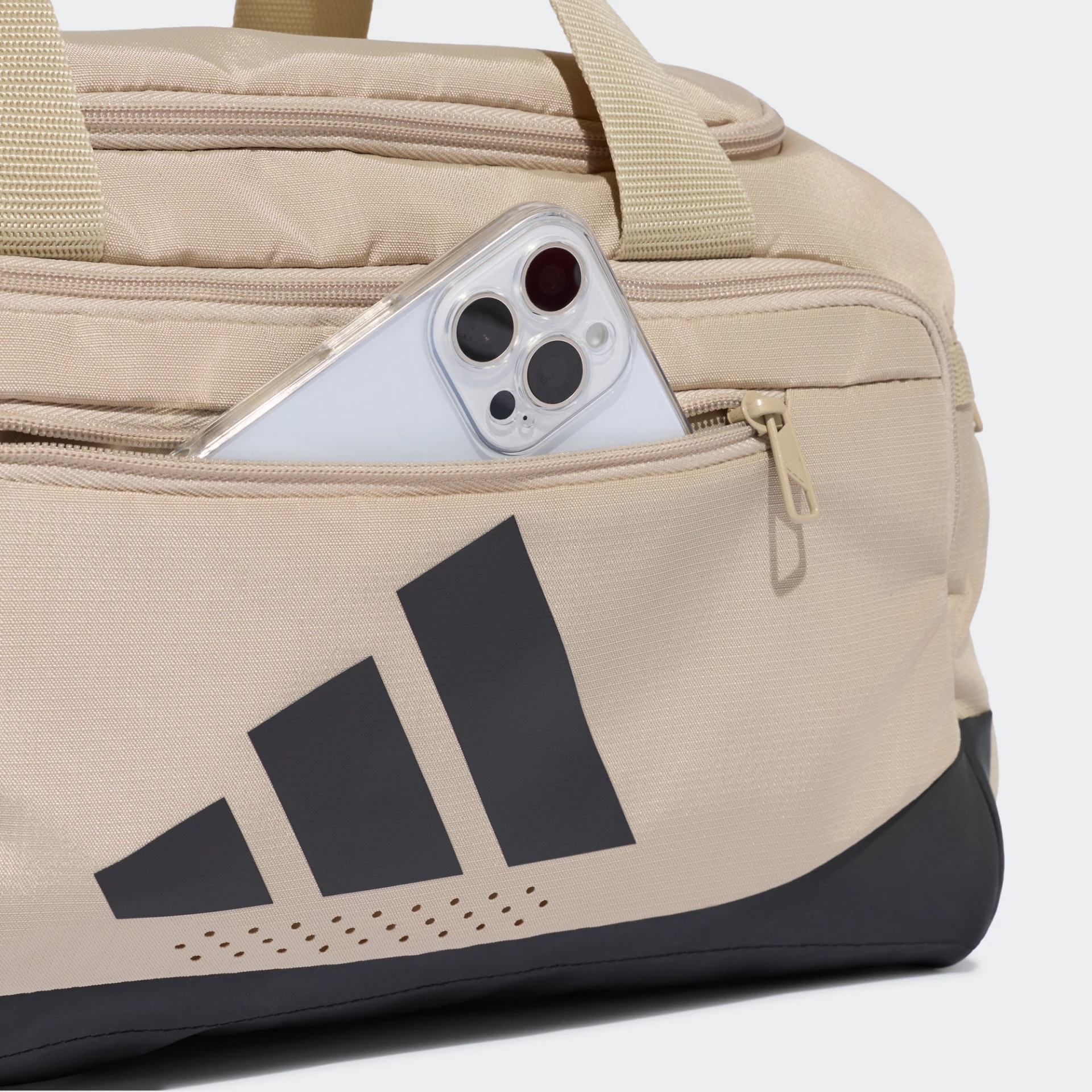 Спортивная сумка Adidas Tra Def Duf Xs KT3163 бежевая фото6