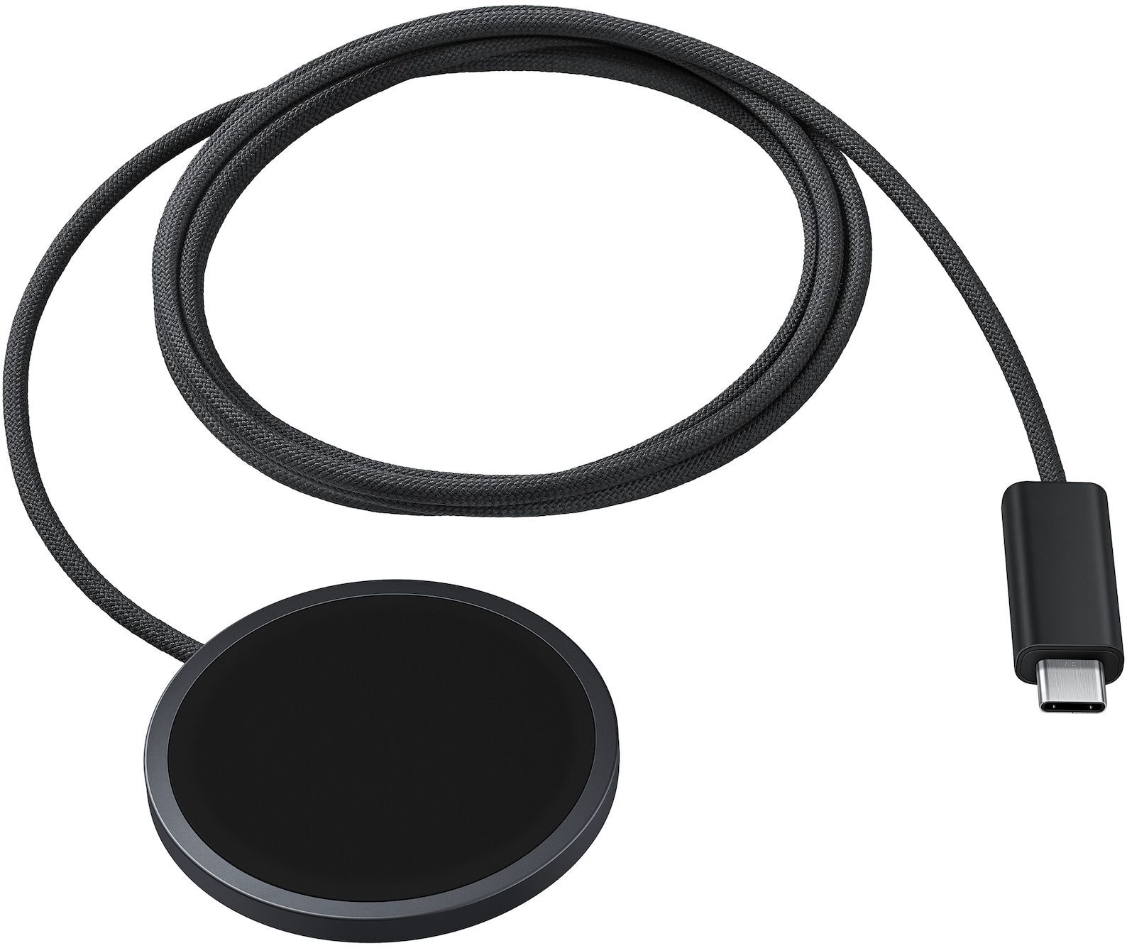 Зарядний пристрій бездротовий Samsung 25Вт Magnetic Wireless, адаптер 45Вт USB-C сірий темний (EP-P2900TBEGWW) фото4