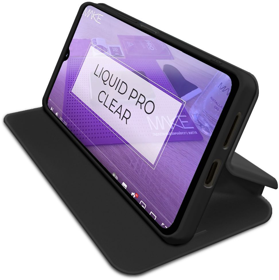 Чехол-книжка MakeFuture Samsung A27 Flip Black (MCP-SA27BK)фото