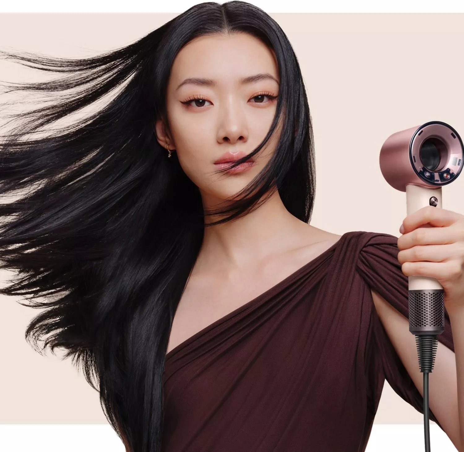 Фен Dyson HD19 Travel Ceramic Pink/Rose Gold (492457-01) фото 
