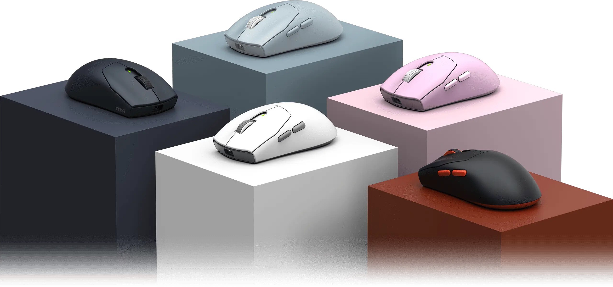 Игровая мышь MSI FORGE GM340 WIRELESS SKY (S12-4301770-HH9) фото5