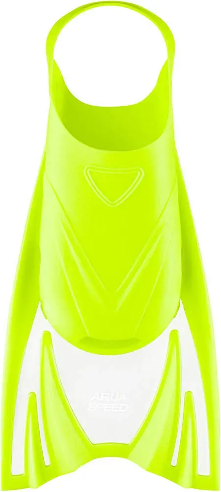 Ласты Aqua Speed Frog флуоресцентно-желтый 30-34 (520-18) (5908217672155) фото 2
