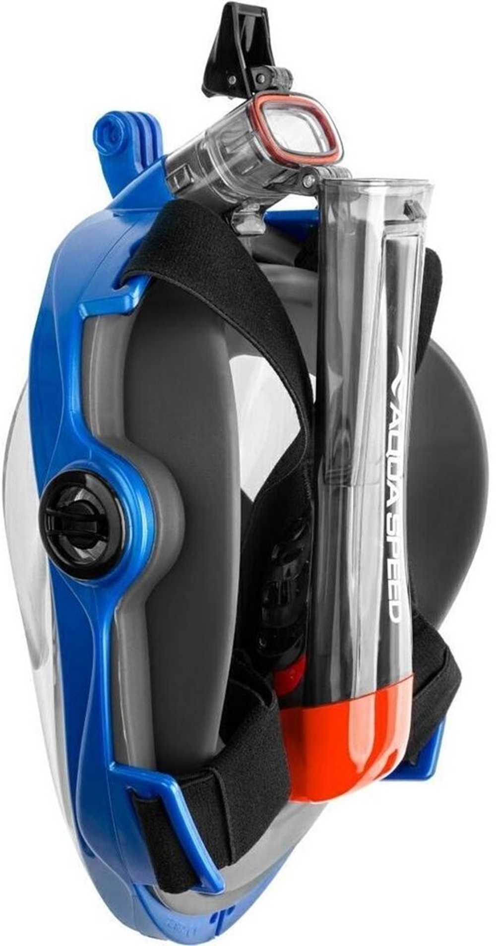 Полнолицевая маска Aqua Speed Spectra 2.0 черно-синий S/M (247-10) (5908217699091) фото 