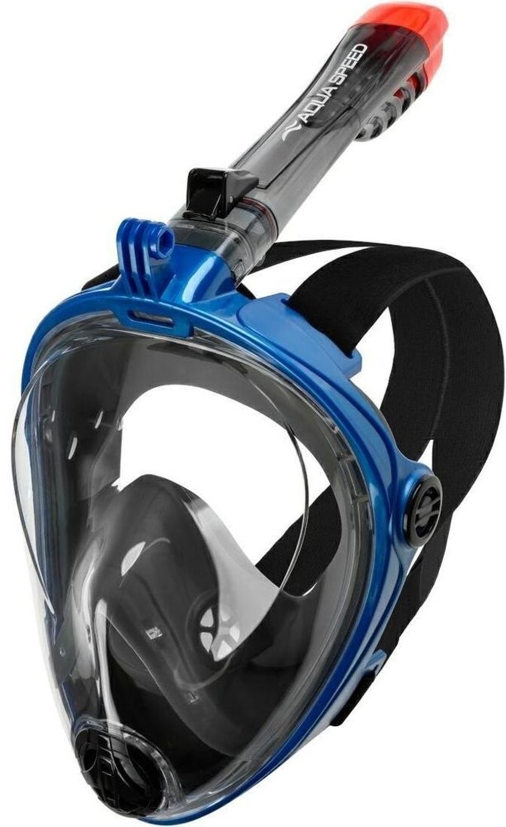 Полнолицевая маска Aqua Speed Spectra 2.0 черно-синий S/M (247-10) (5908217699091) фото 