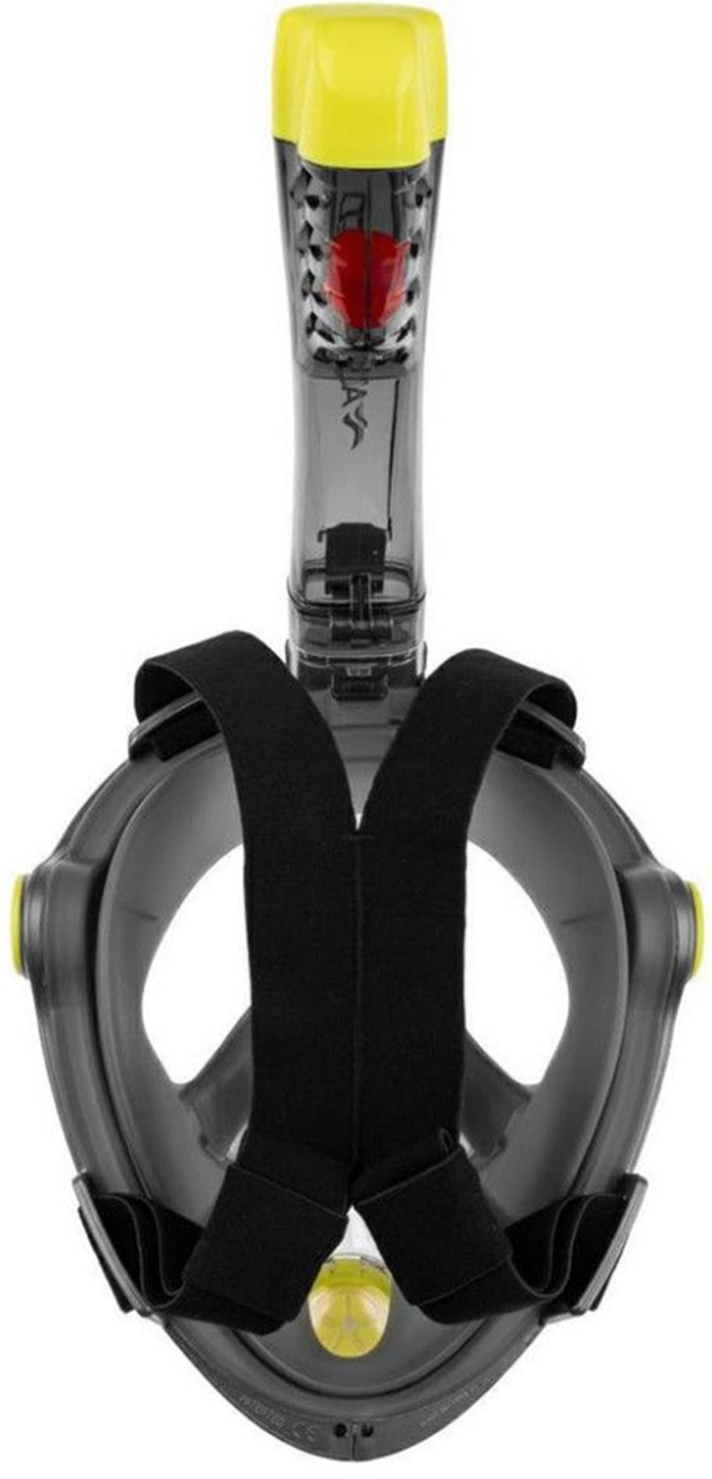 Полнолицевая маска Aqua Speed Spectra 2.0 черно-желтый L/XL (247-30) (5908217699213) фото 