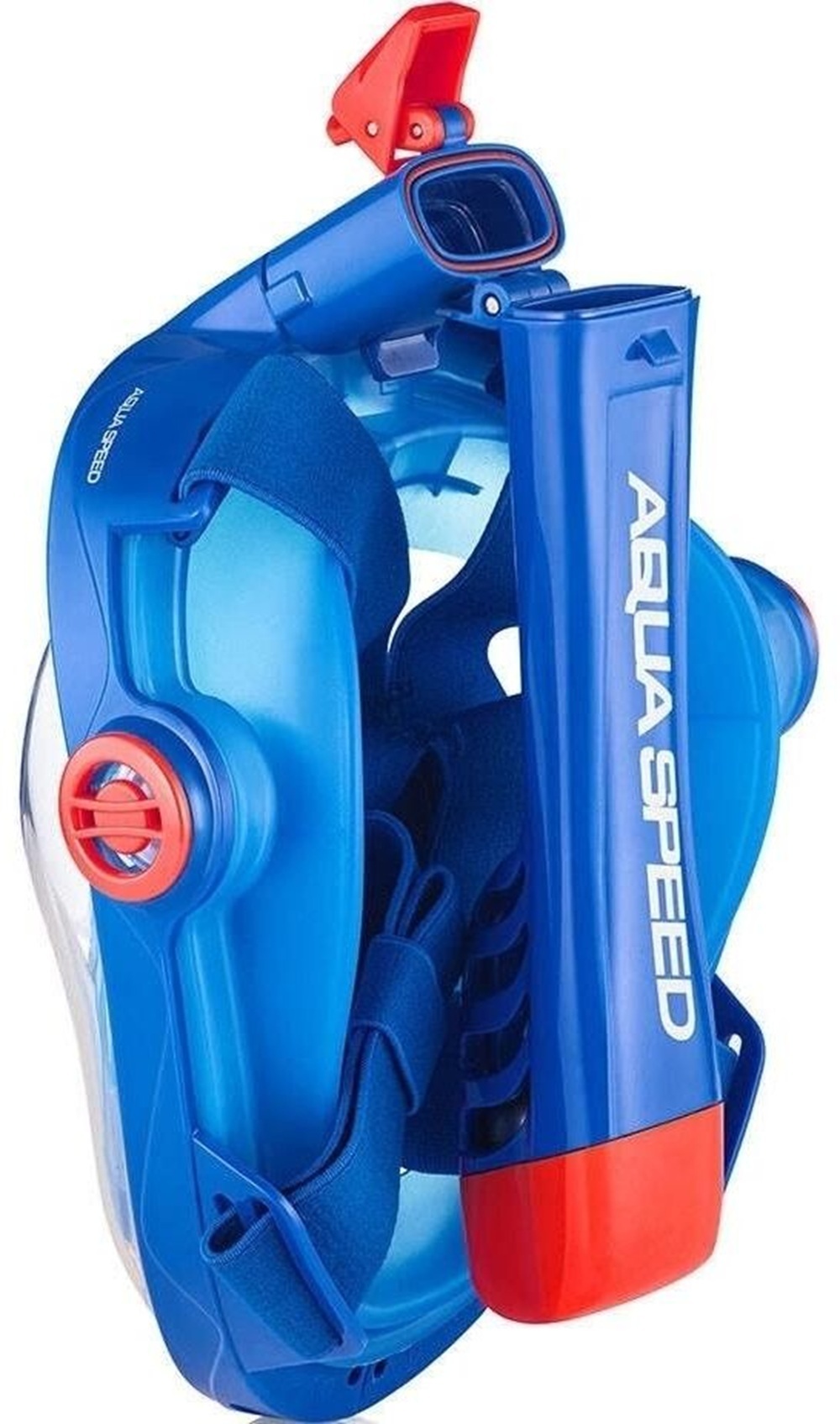 Повнолицьова маска Aqua Speed Spectra 2.0 Kid синьо-помаранчевий (248-01) (5908217670793)фото