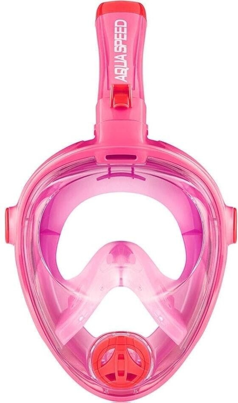 Повнолицьова маска Aqua Speed Spectra 2.0 Kid рожево-червоний (248-03) (5908217670854)фото