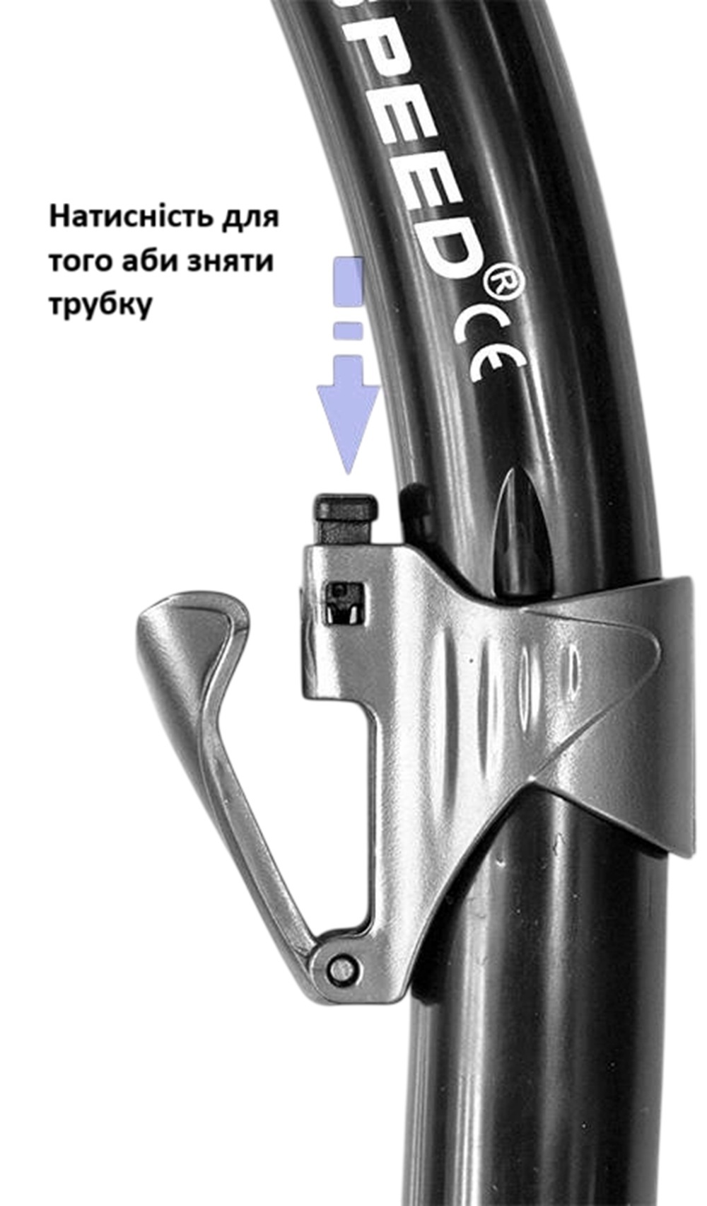 Набір для плавання Aqua Speed Manus + Borneo чорний (606-07) (5908217682383)фото