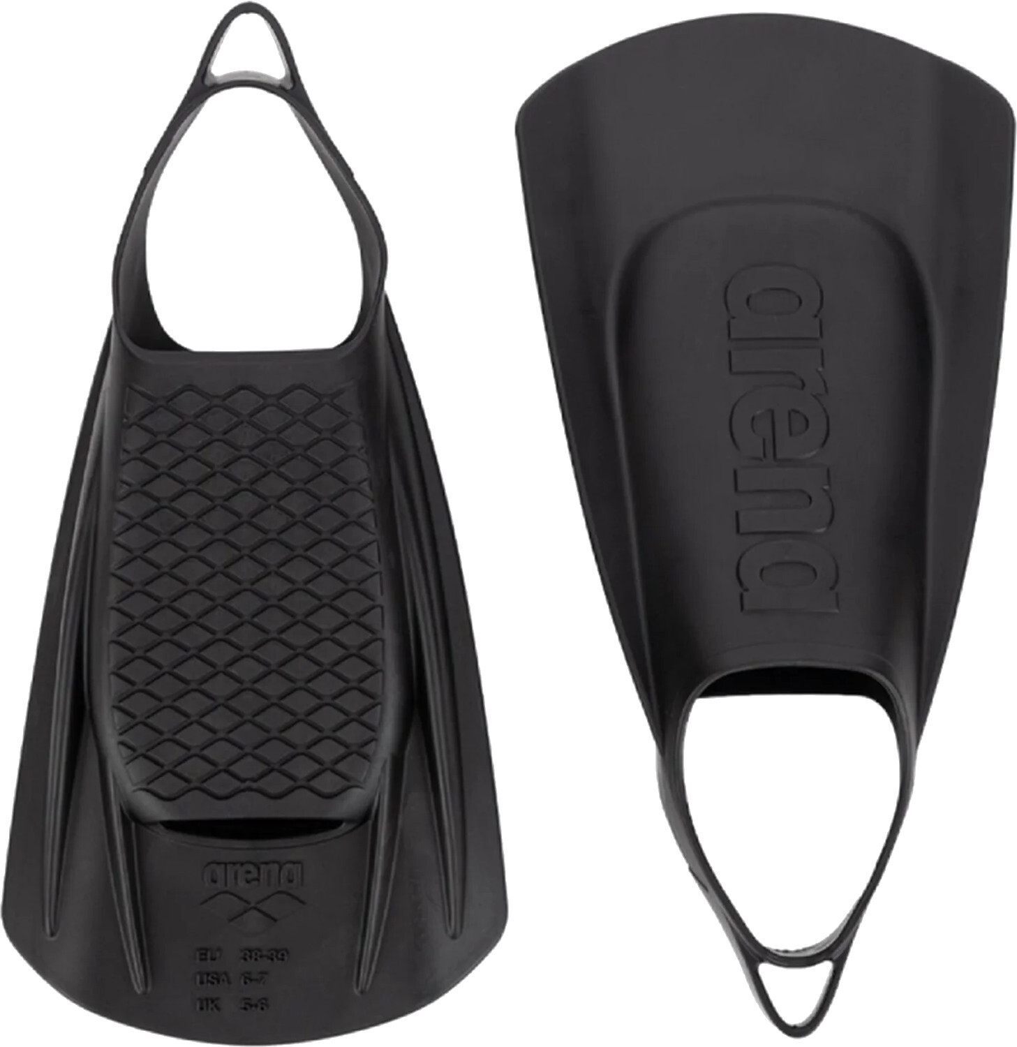 Ласты Arena Fins Adult черный 44-45 (006985-100) (3468337102717) фото 