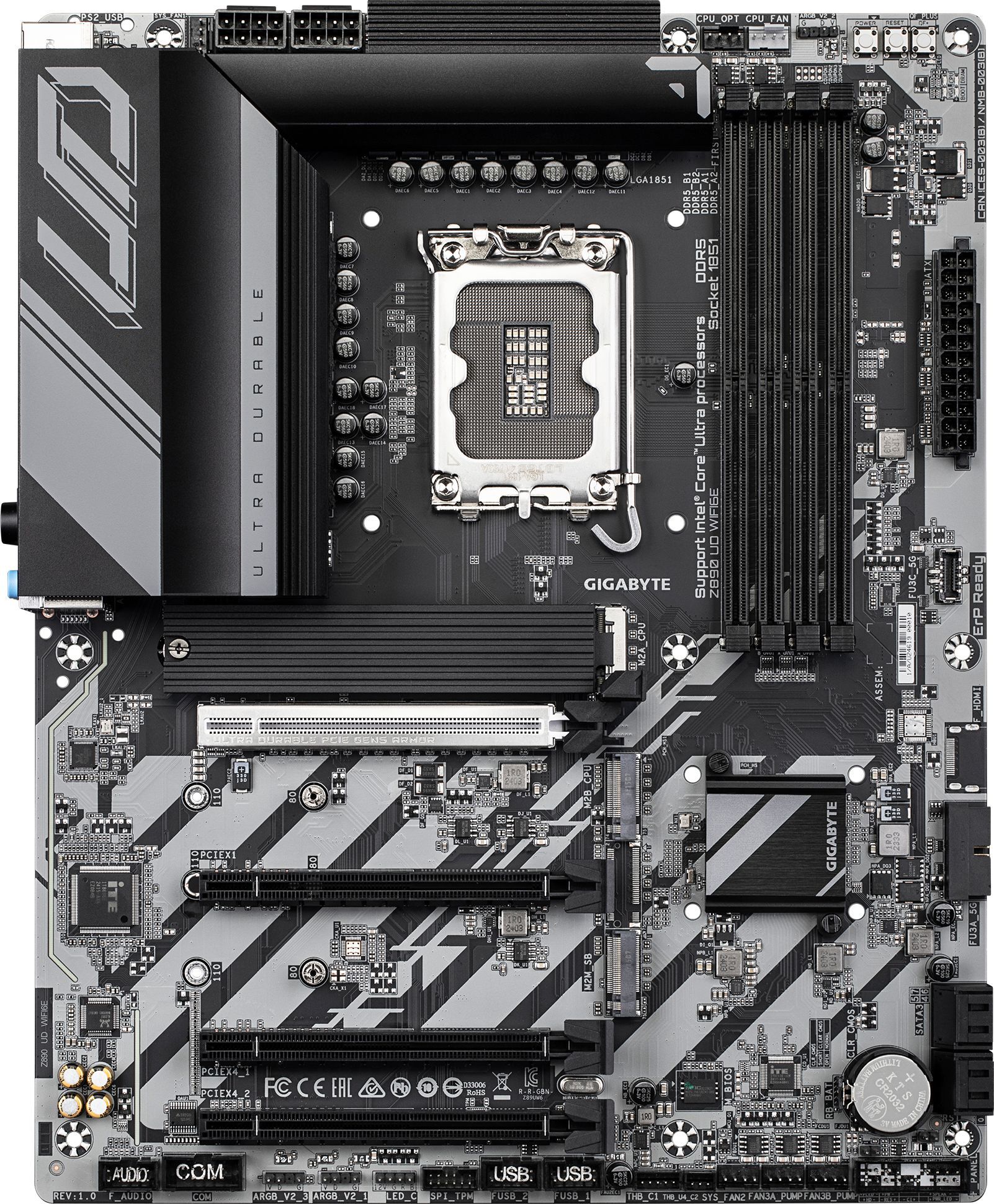 Материнская плата GIGABYTE Z890 UD WIFI6E (Z890_UD_WIFI6E) фото2