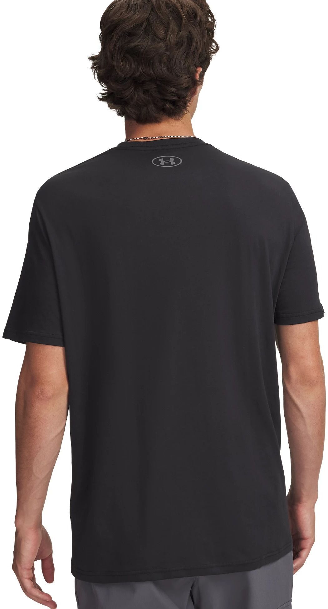 Футболка мужская Under Armour TEAM issue wordmark SS 1329582-001 M Чорная фото 