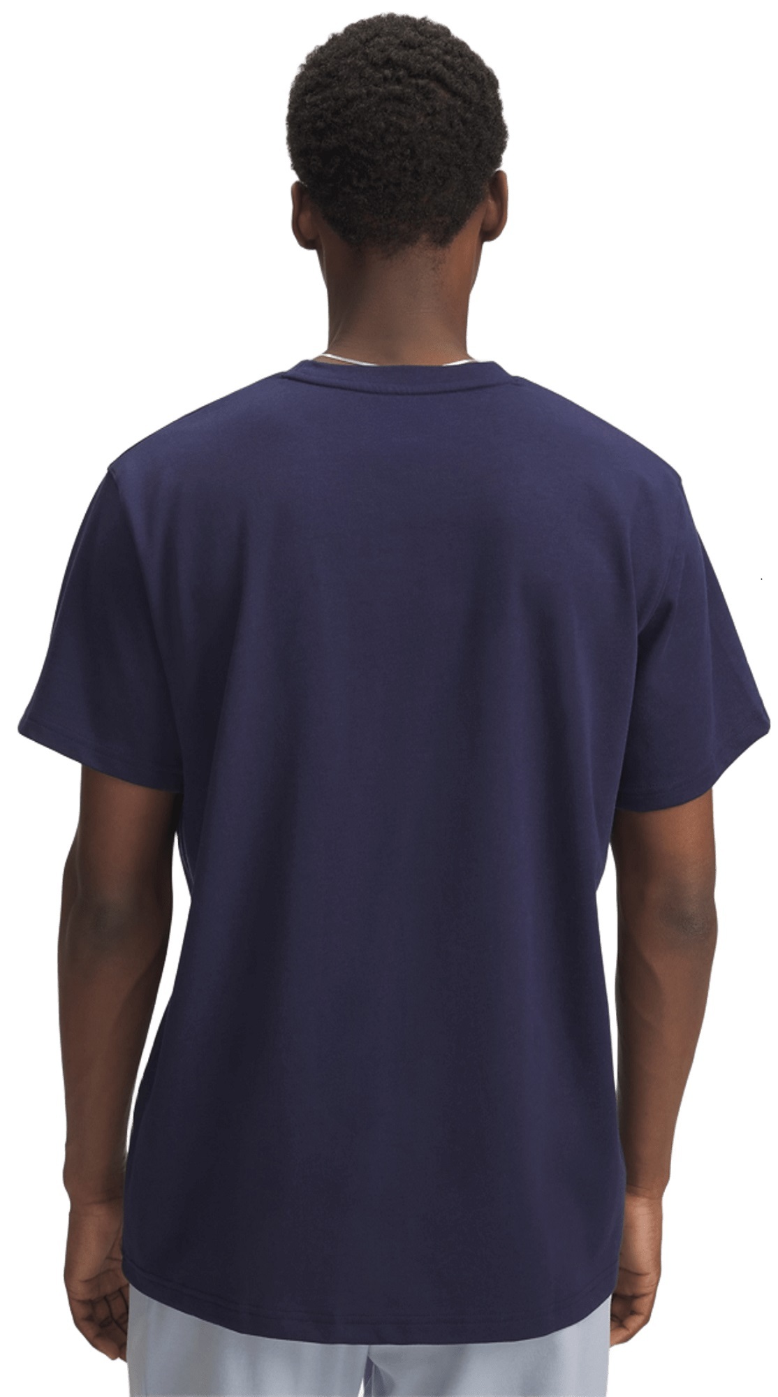Футболка чоловіча Under Armour M logo emb heavyweight SS 1373997-411 S Синяфото