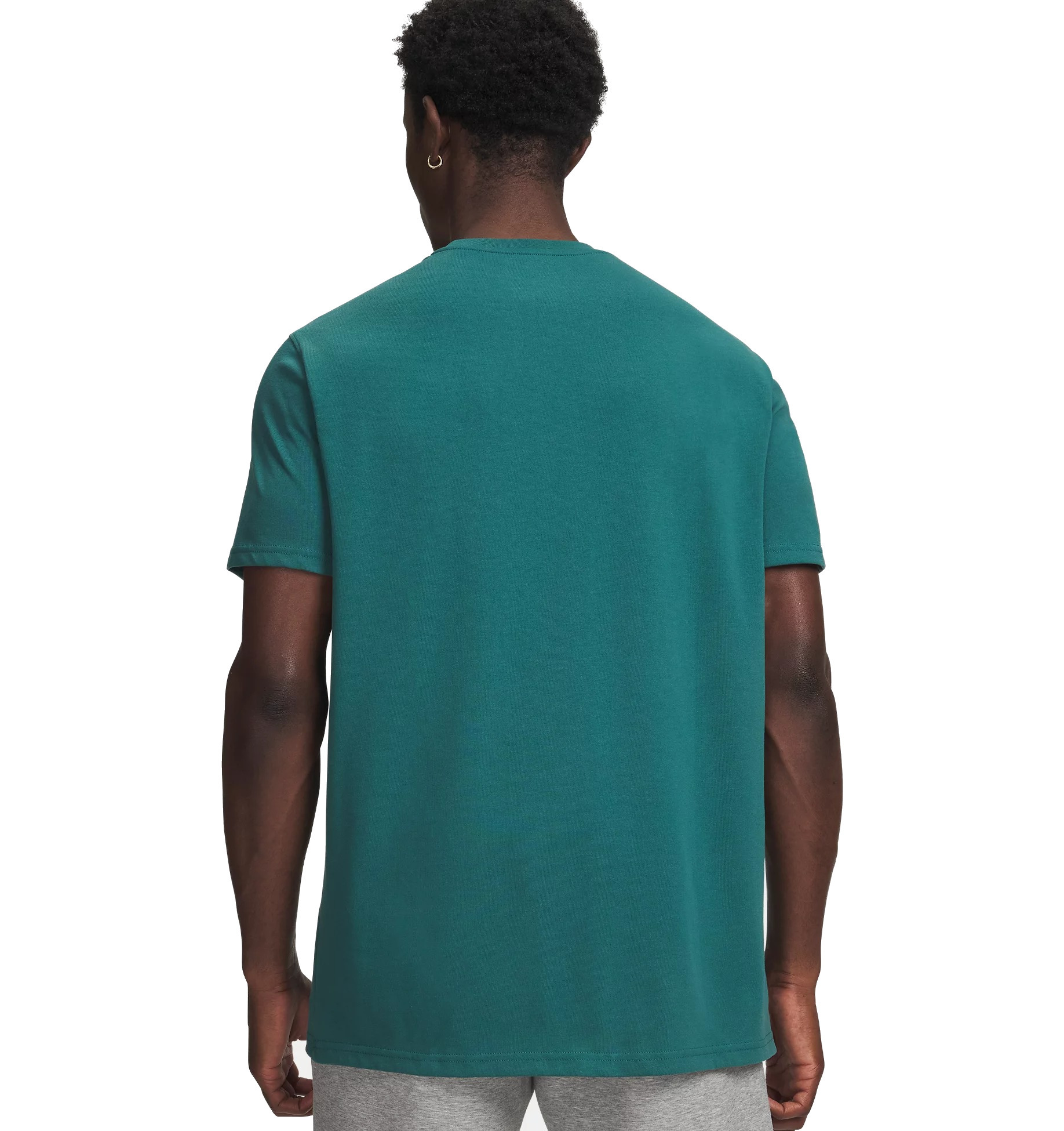 Футболка чоловіча Under Armour HW armour label SS 1382831-338 S Зеленафото