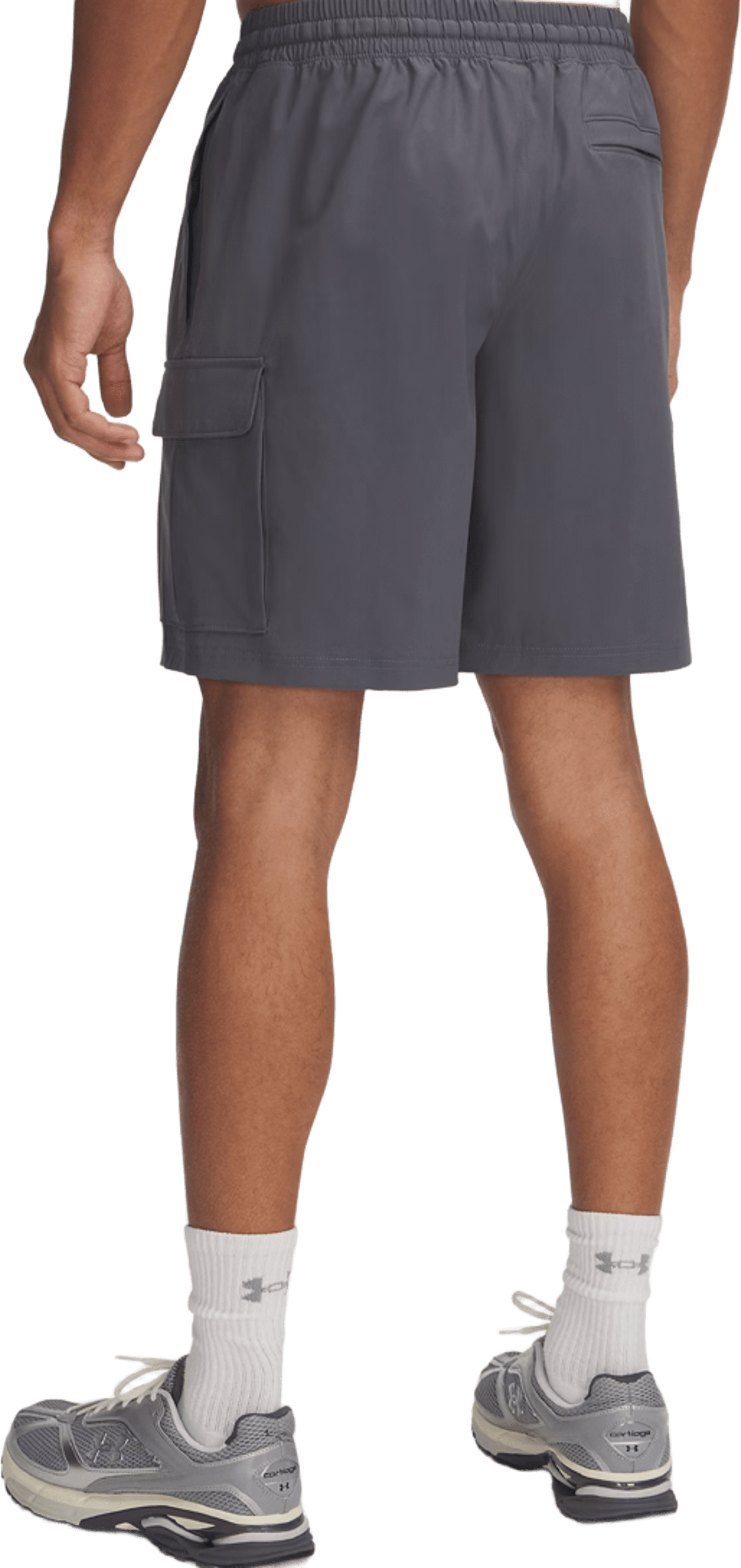 Шорты мужские Under Armour Vibe Woven Cargo Short 1386560-025 XL Серые фото 