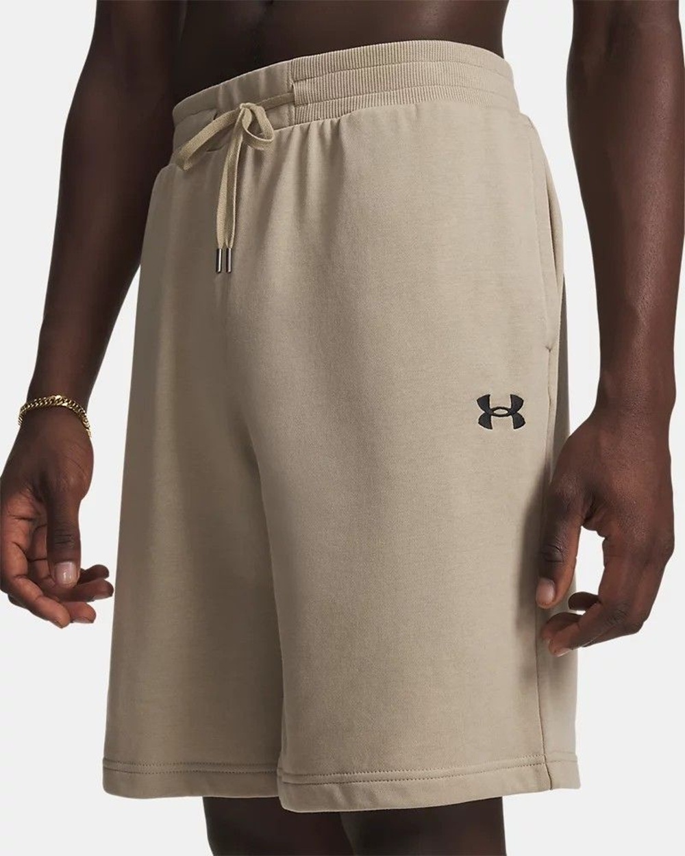 Шорти чоловічі Under Armour Rival LW Shorts 6009345-299 L Бежевіфото