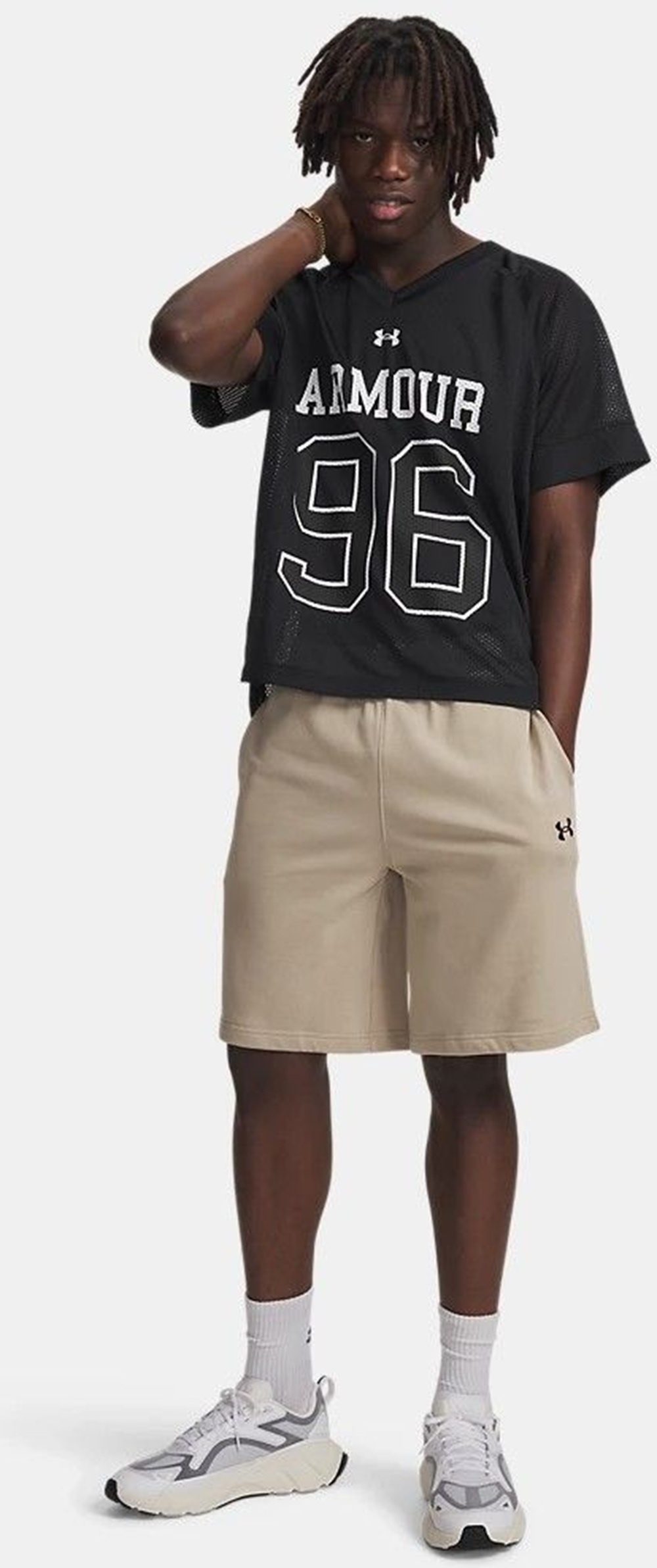 Шорти чоловічі Under Armour Rival LW Shorts 6009345-299 L Бежевіфото