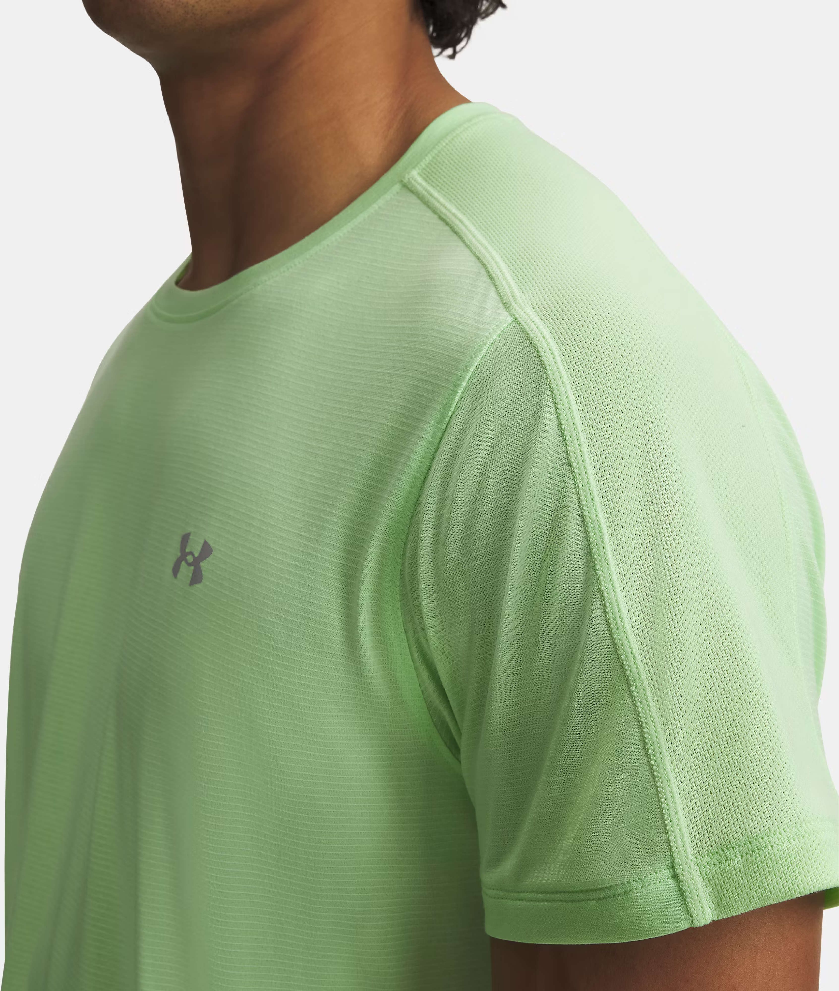 Футболка чоловіча Under Armour Velociti REFLCT SS 6009518-712 M Салатовафото