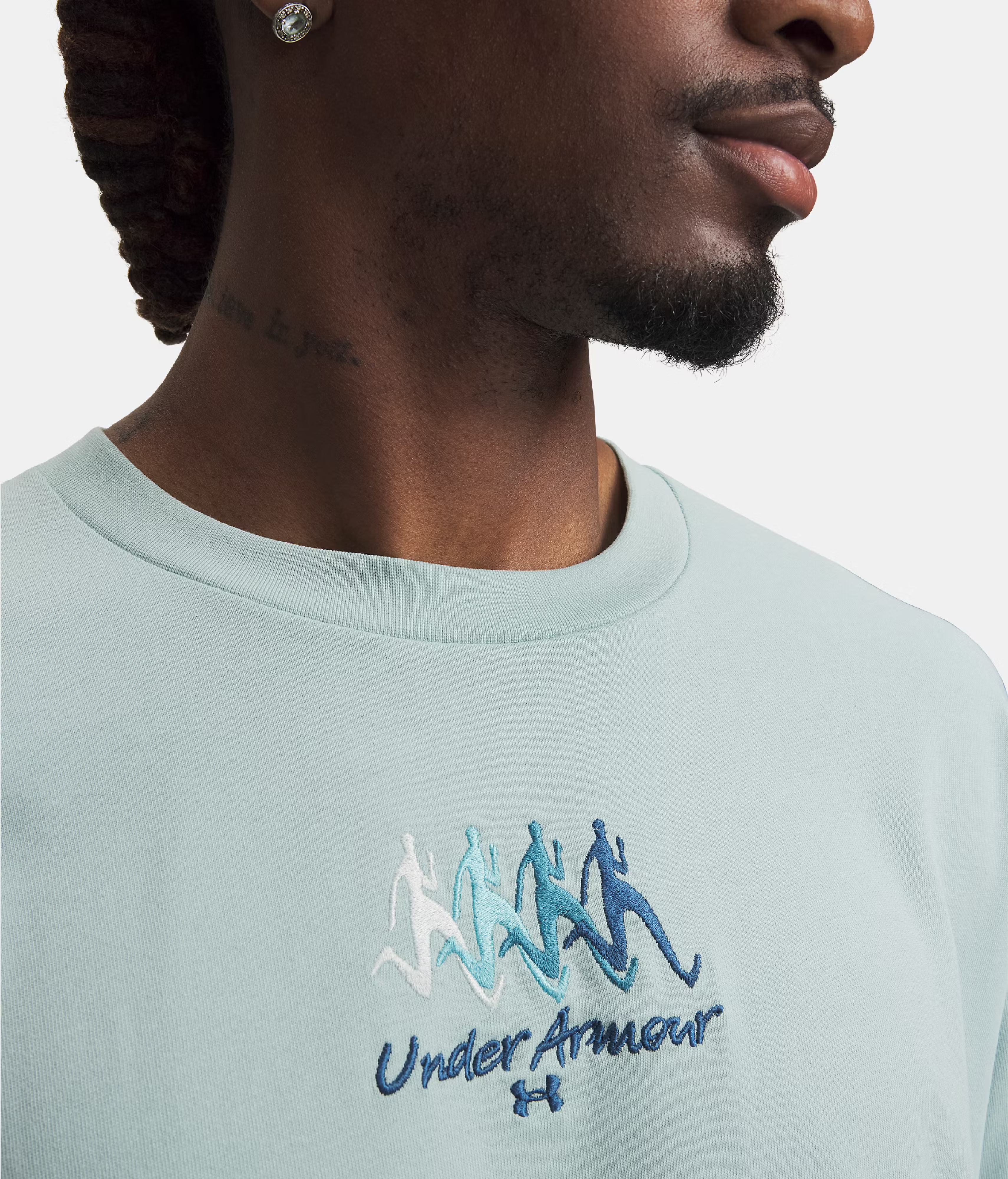 Футболка чоловіча Under Armour M HWT fitness expo SS 6009931-477 XL Синяфото