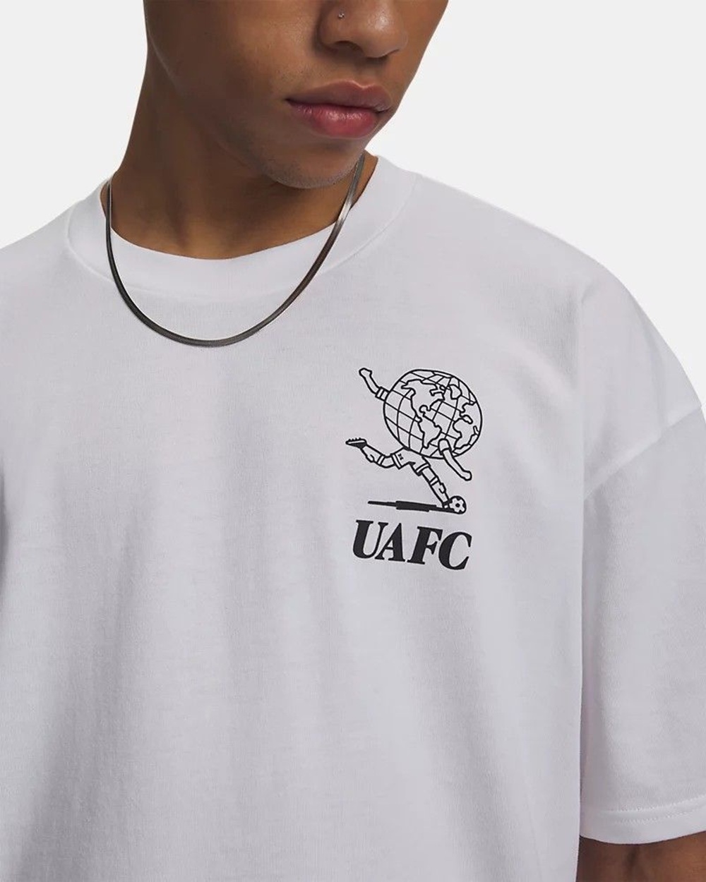 Футболка чоловіча Under Armour M GFB earth hwt SS 6010364-100 S Білафото